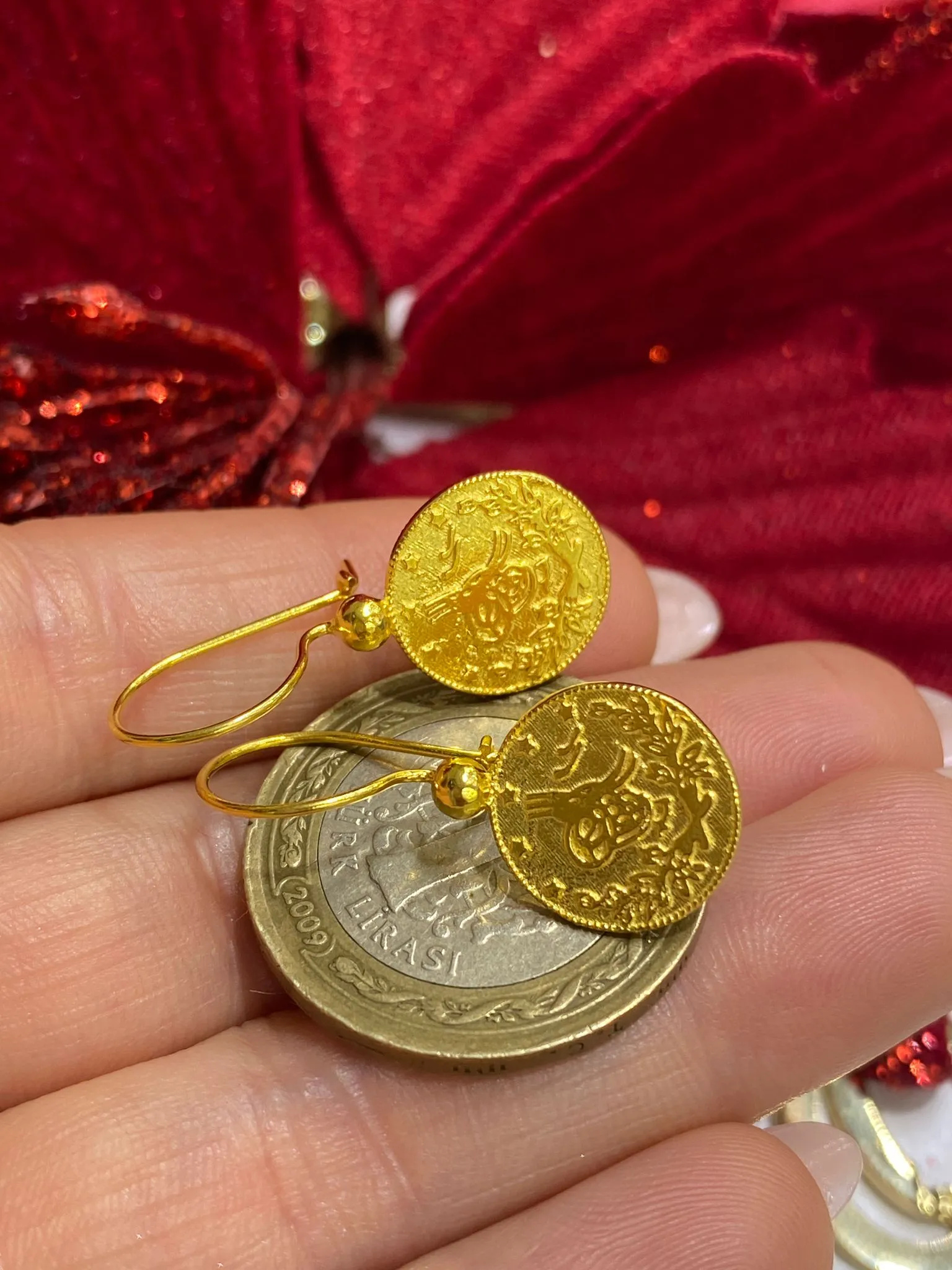 Favori Marka Reşat Baskı Model Küpe