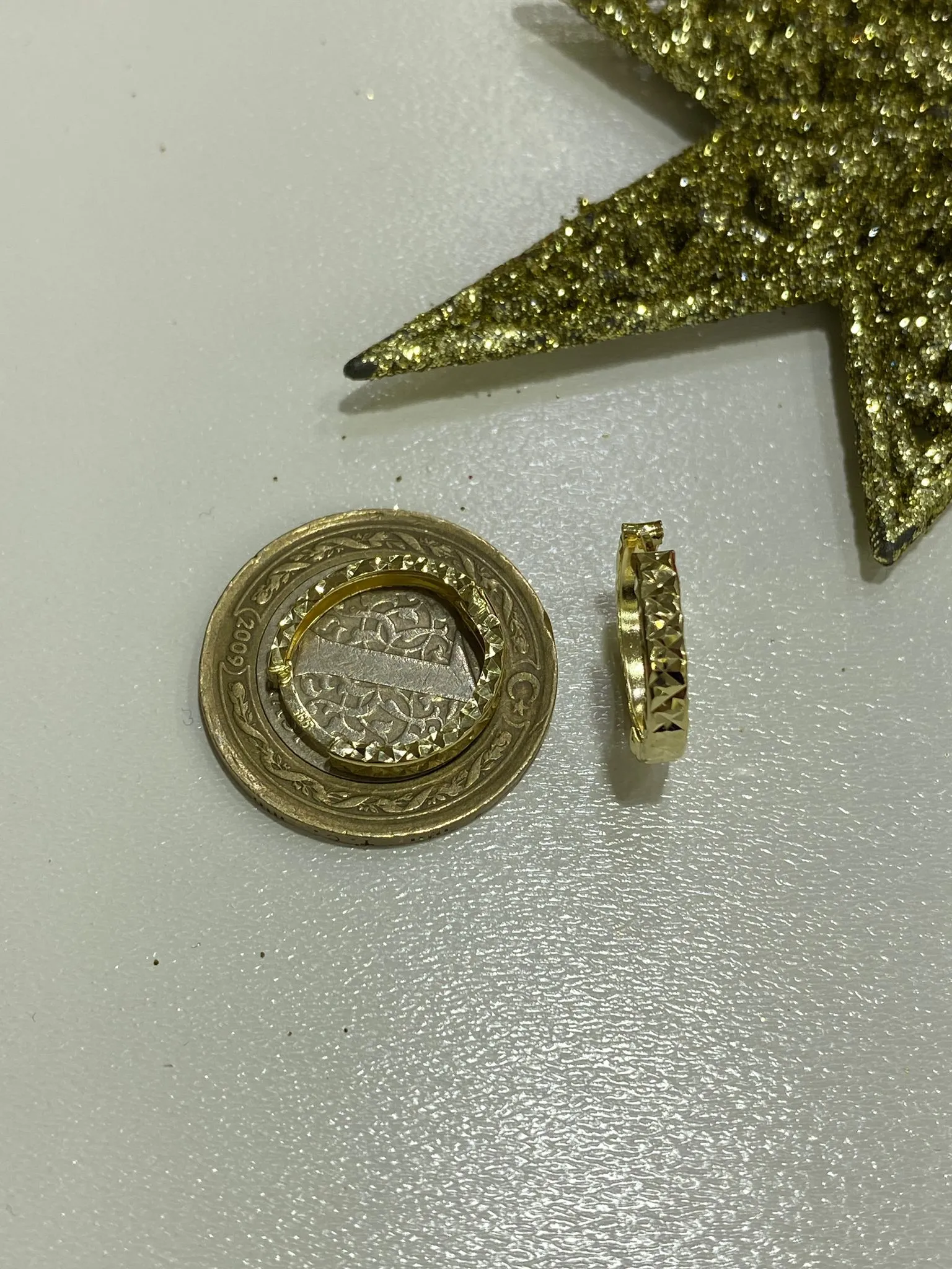 Favori Marka Kalemi Halka Model Küpe