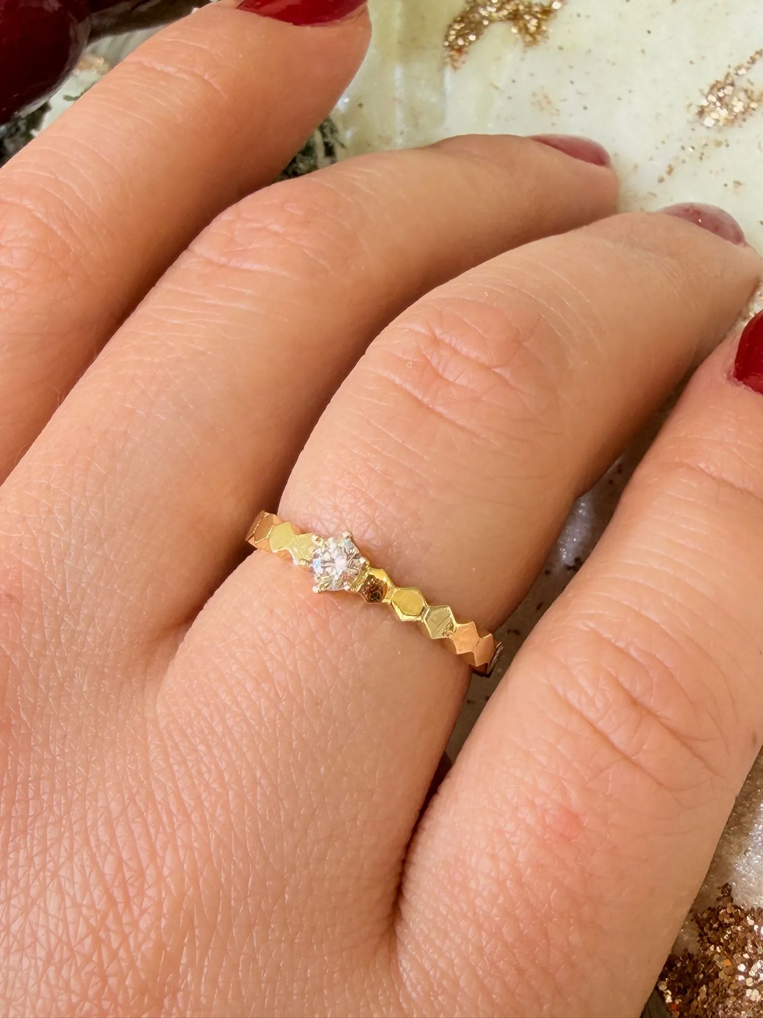 Favori Marka Minimal Model Yüzük