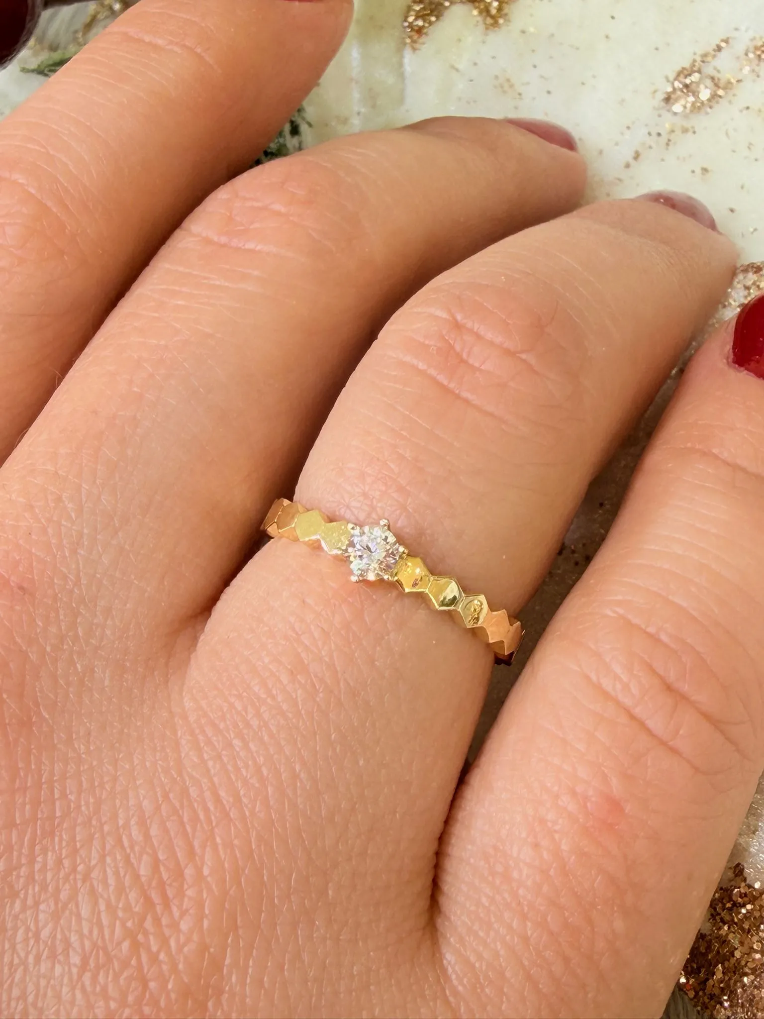 Favori Marka Minimal Model Yüzük