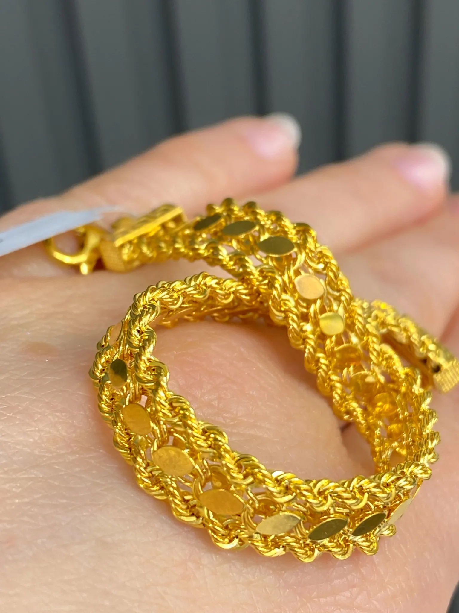 Favori Marka İtalyan Model Sarı Bileklik