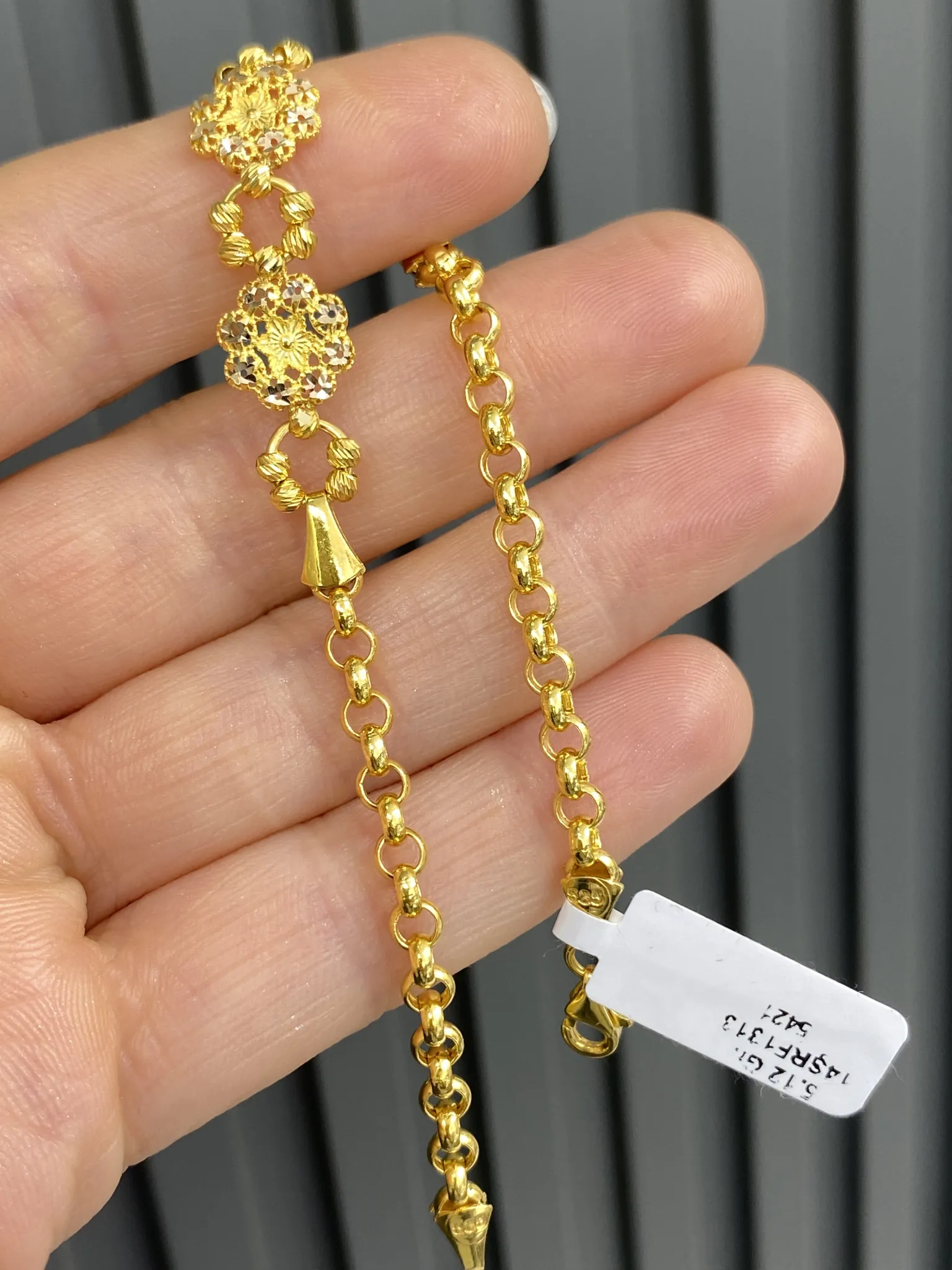 Favori Marka İtalyan Model Sarı Bileklik 