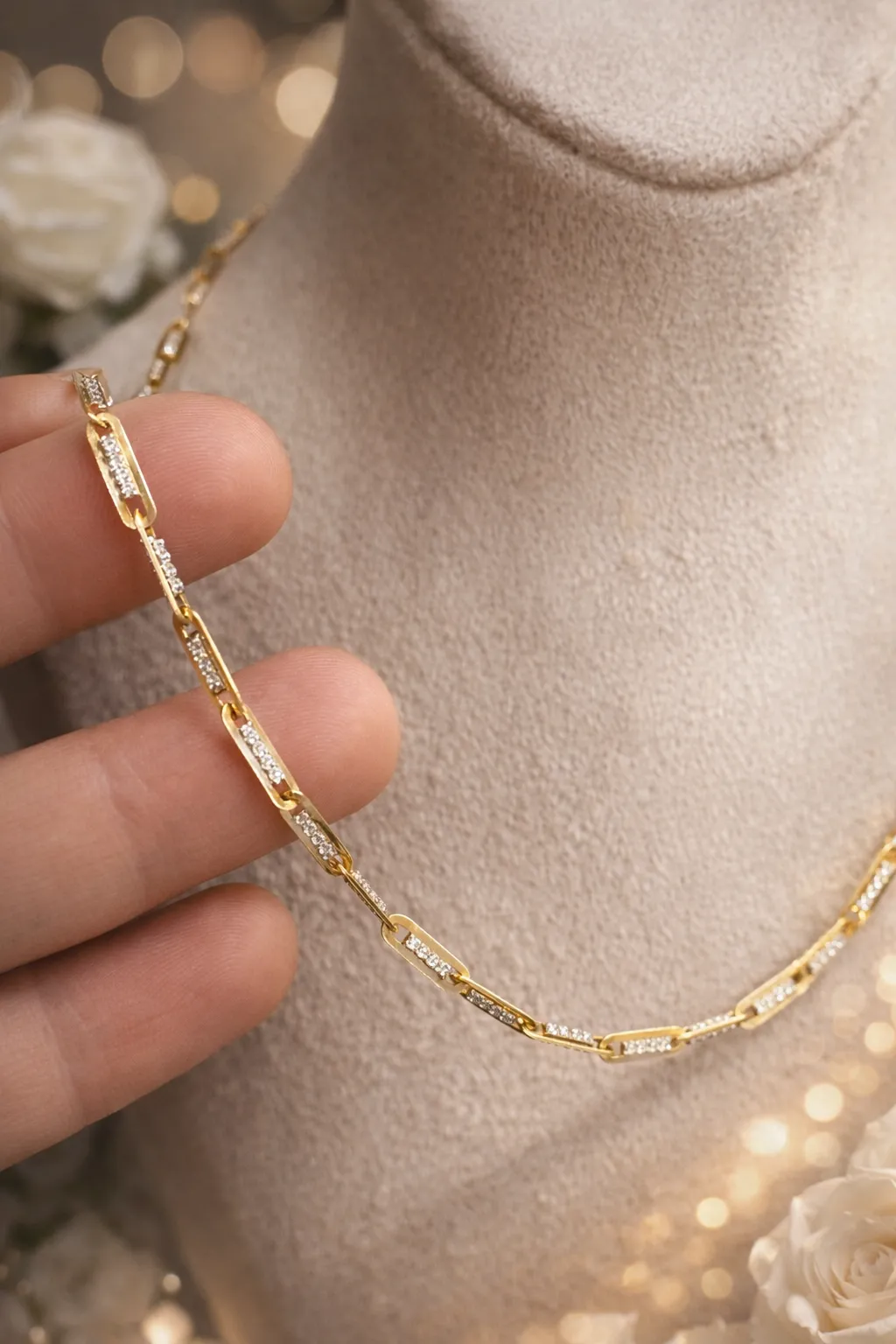 Favori Marka İtalyan Model Zincir  45 cm