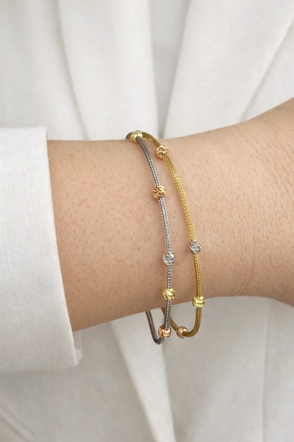 Favori Marka Dorikalı Çift Renk Bileklik