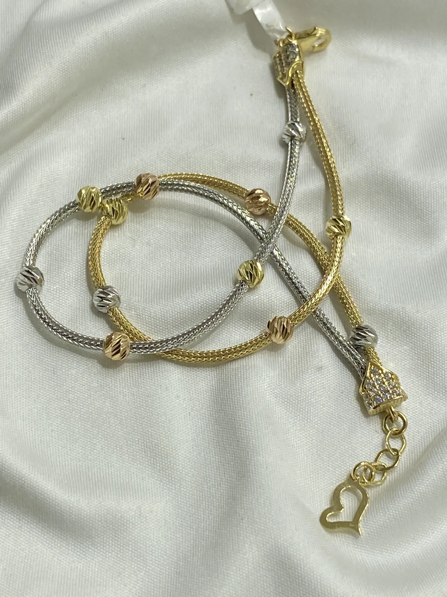 Favori Marka Dorikalı Çift Renk Bileklik