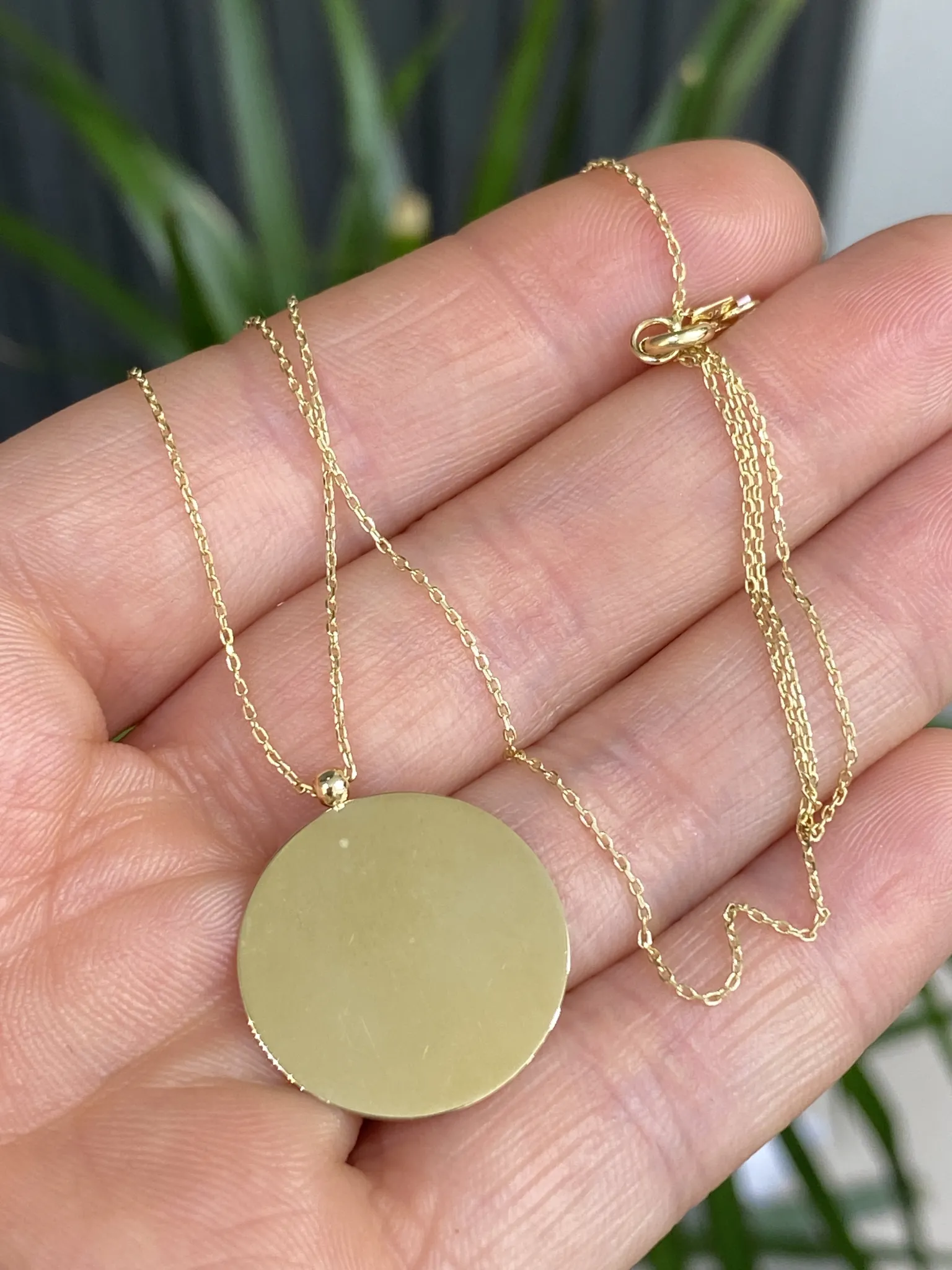 Favori Marka Plaka Kolye 