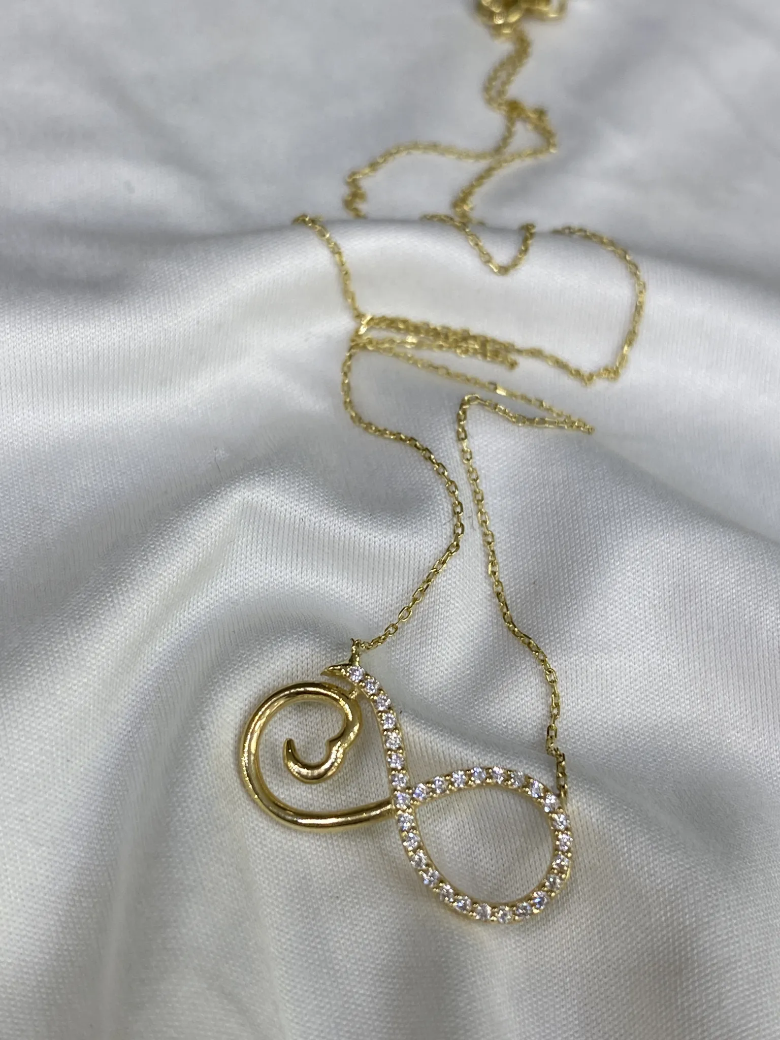 Taşlı Sonsuzluk Model Kolye