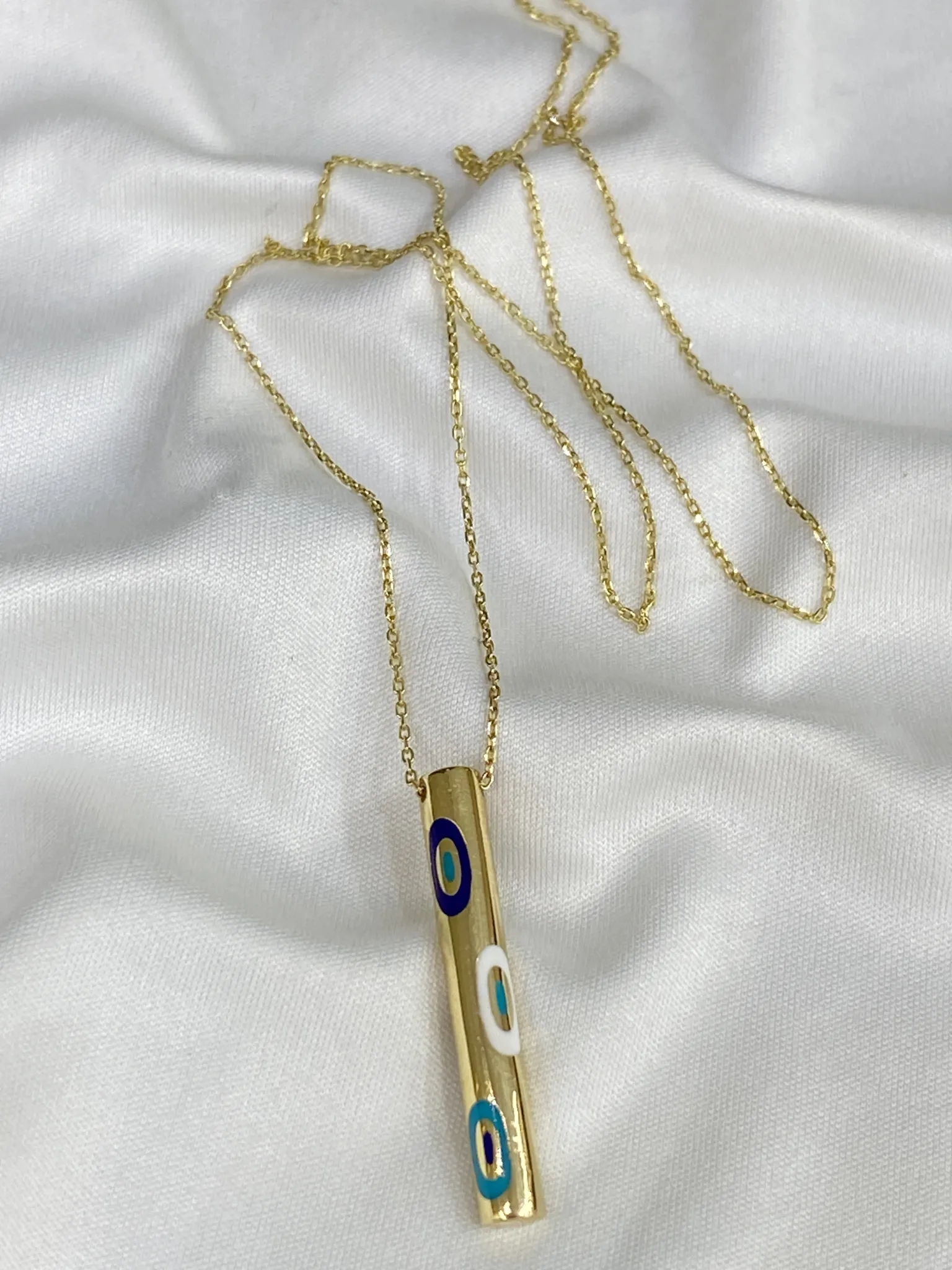 14 Ayar Mineli Model Kolye