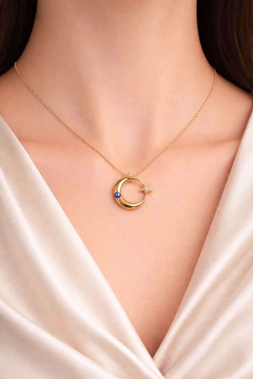 Favori Marka Ay Yıldız Model Kolye