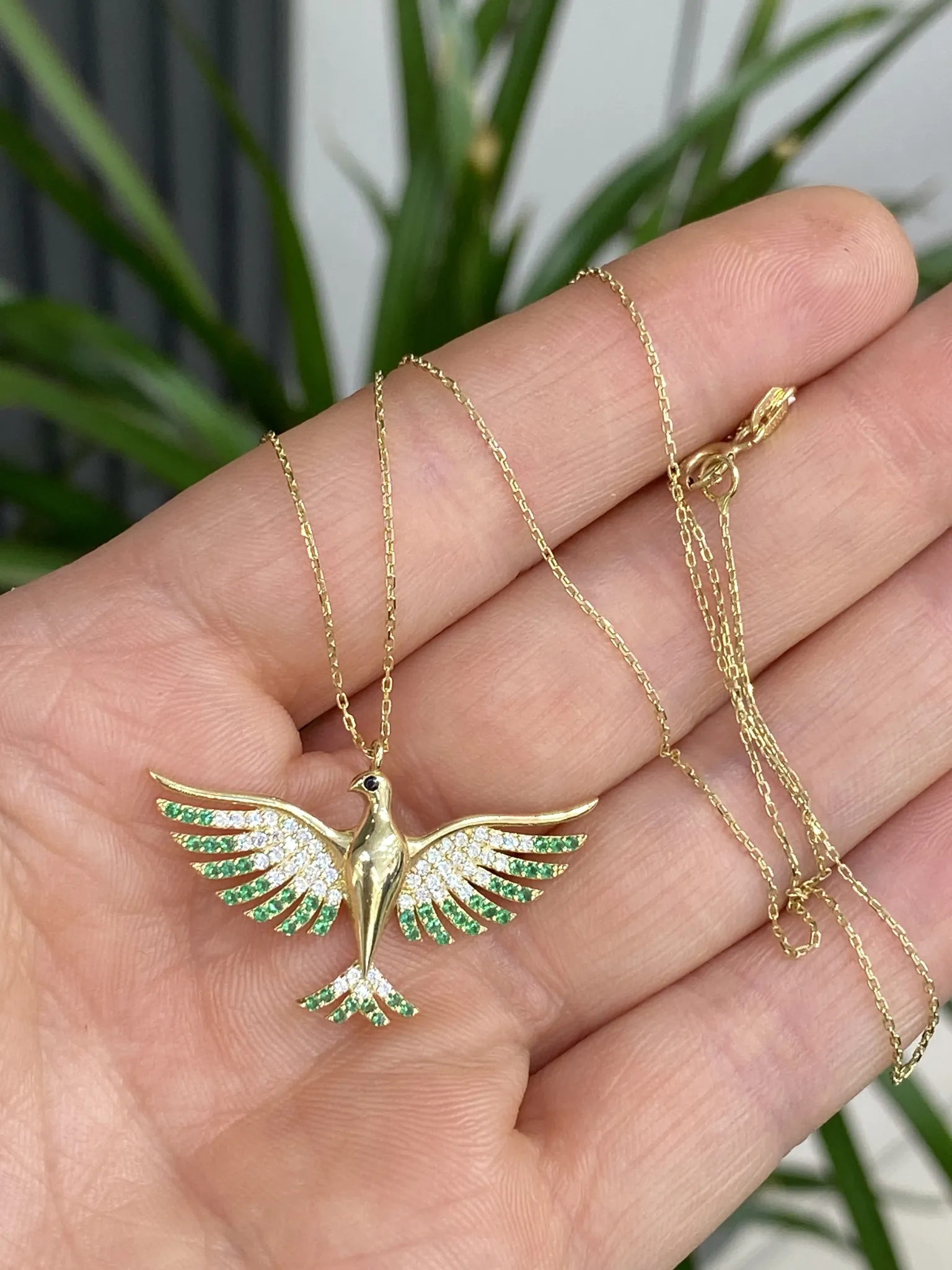 Favori Marka Anka Kuşu Model Kolye 