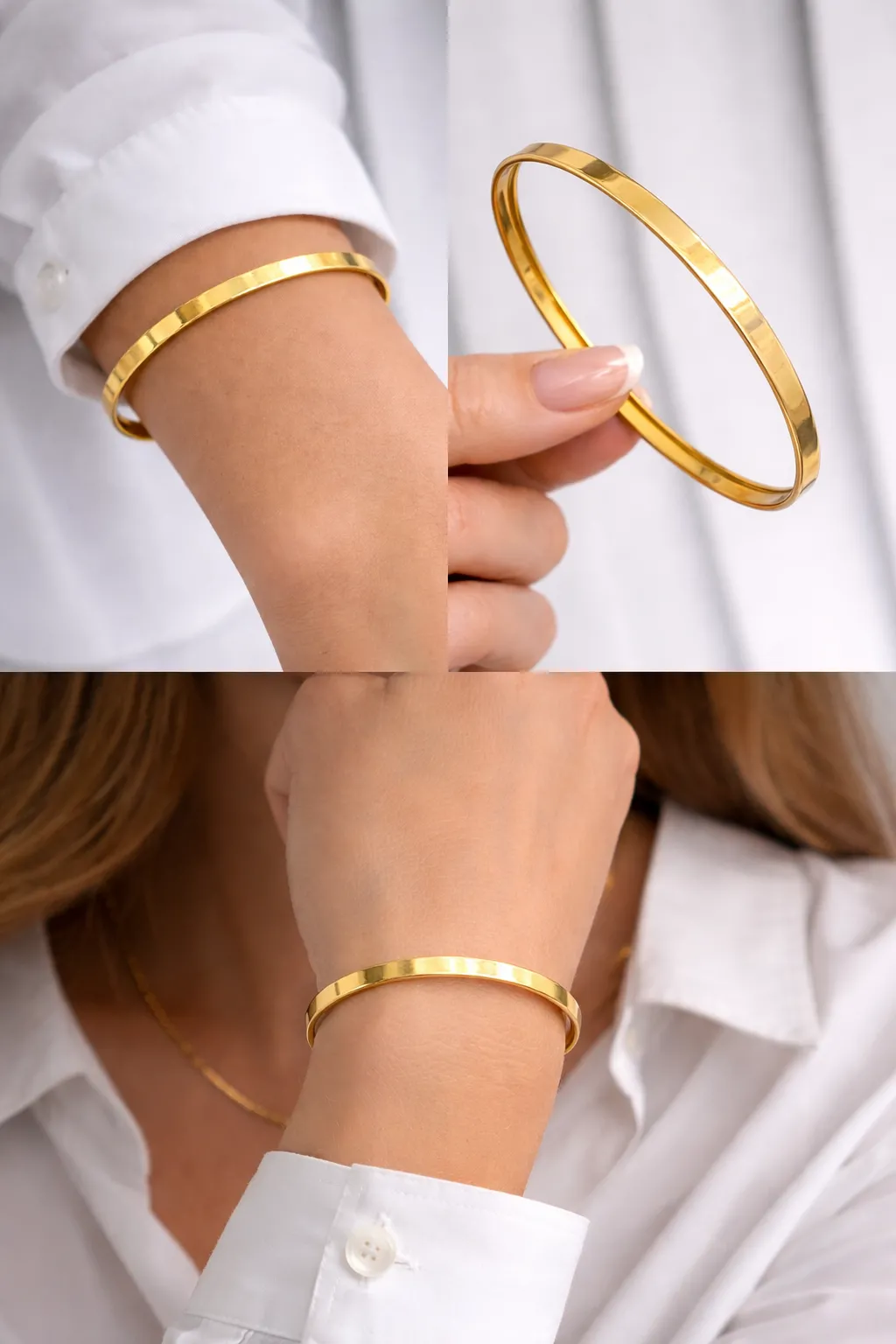 Ajda Model 14 Ayar Bilezik 20 NO