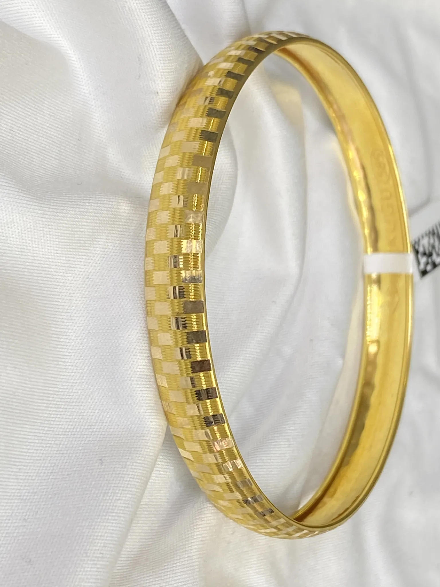 14 Ayar Desenli Hediyelik Bilezik 21 NO