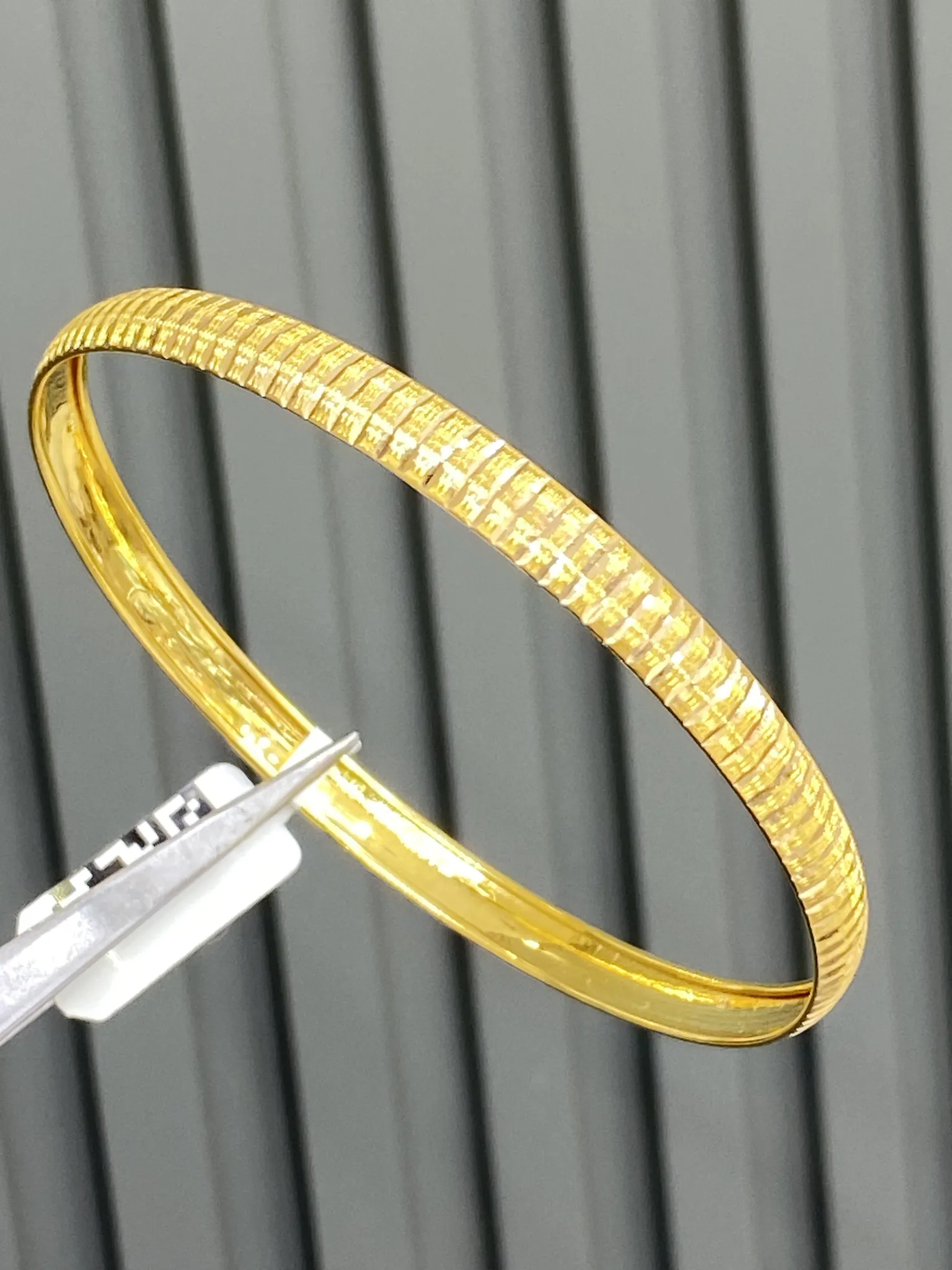 14 Ayar Desenli Bilezik 21 NO