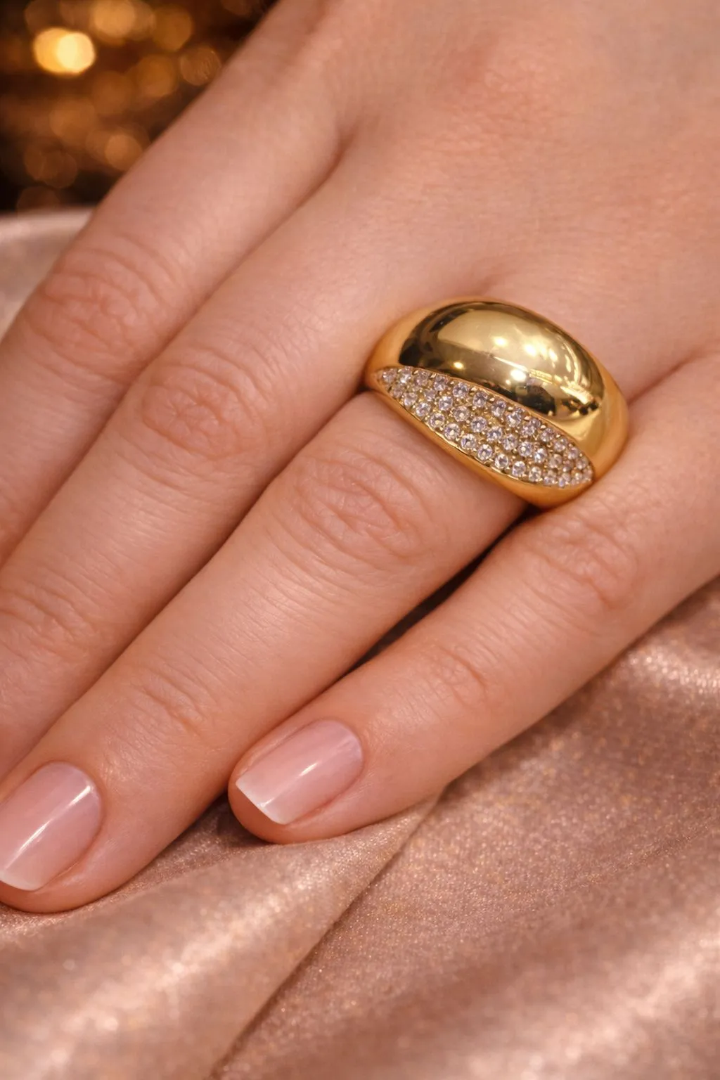 Favori Marka Taşlı İtalyan Model Yüzük