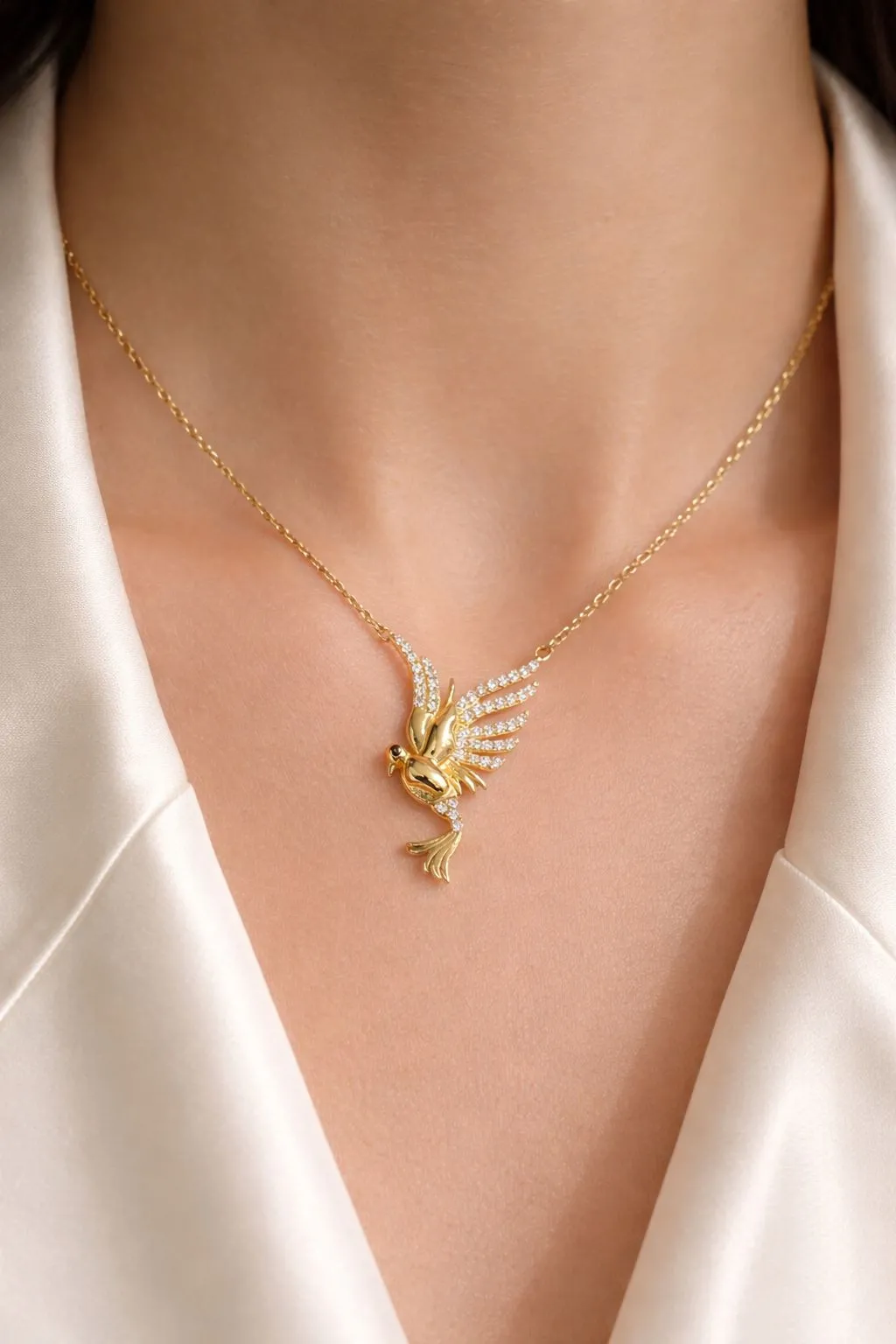 Favori Marka Anka Kuşu Model Kolye