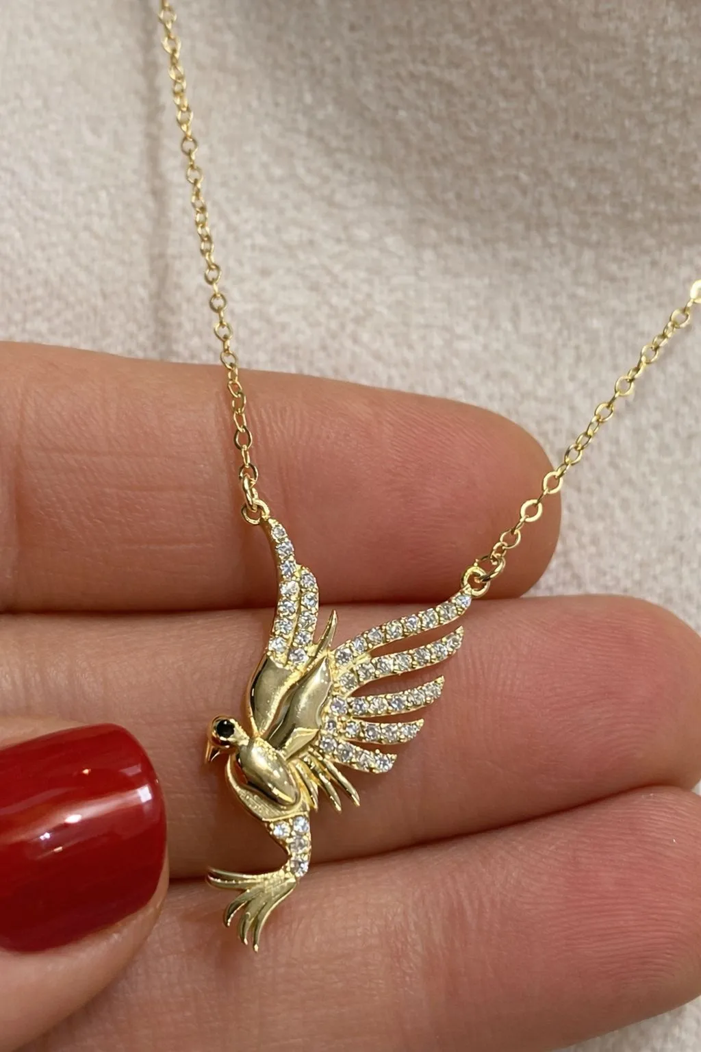 Favori Marka Anka Kuşu Model Kolye