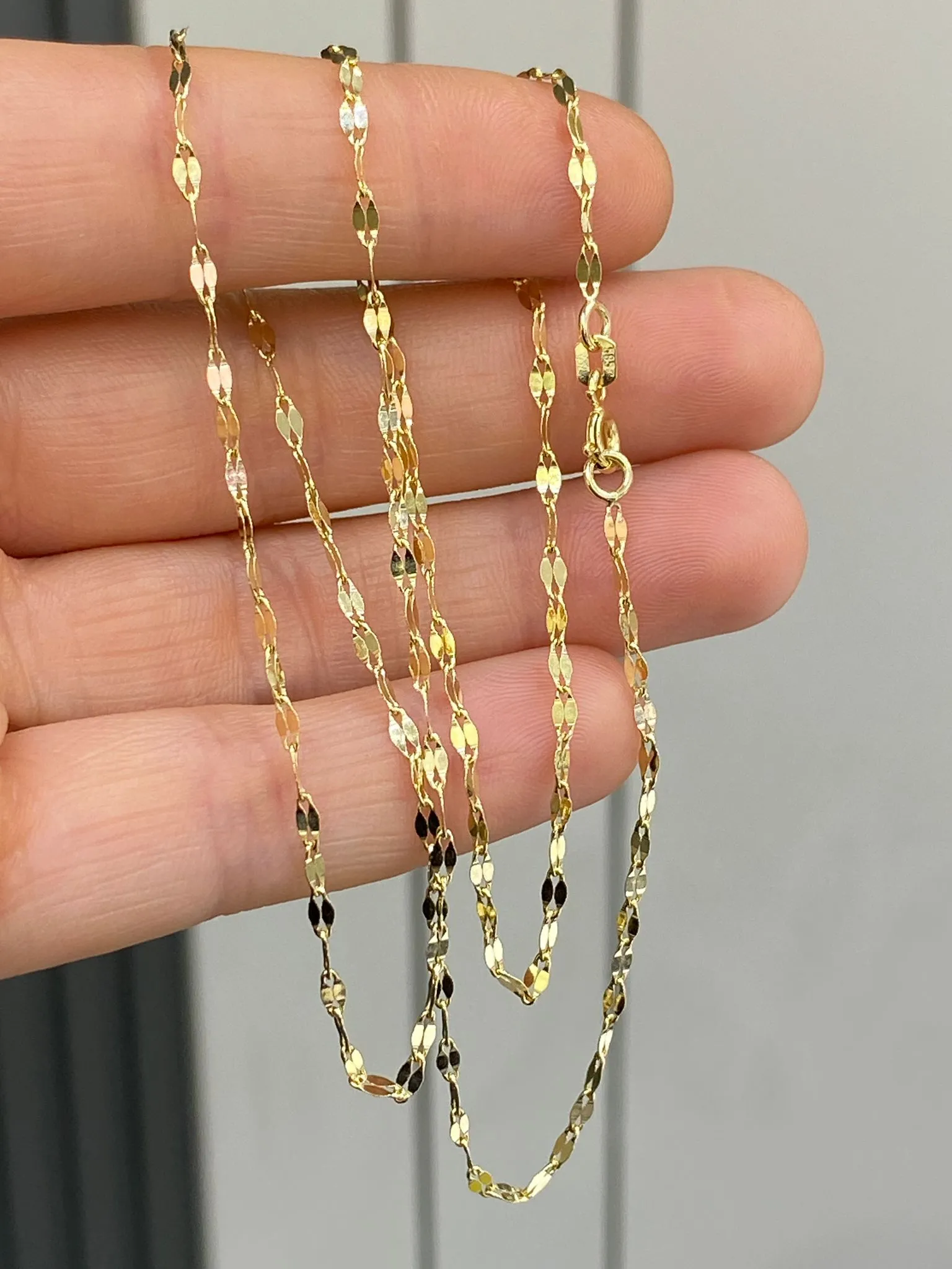 Favori Marka Aynalı Model Zincir 45 Cm