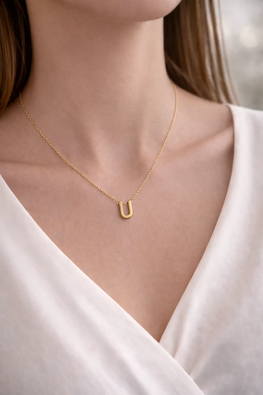 Favori Marka Harf Model Kolye