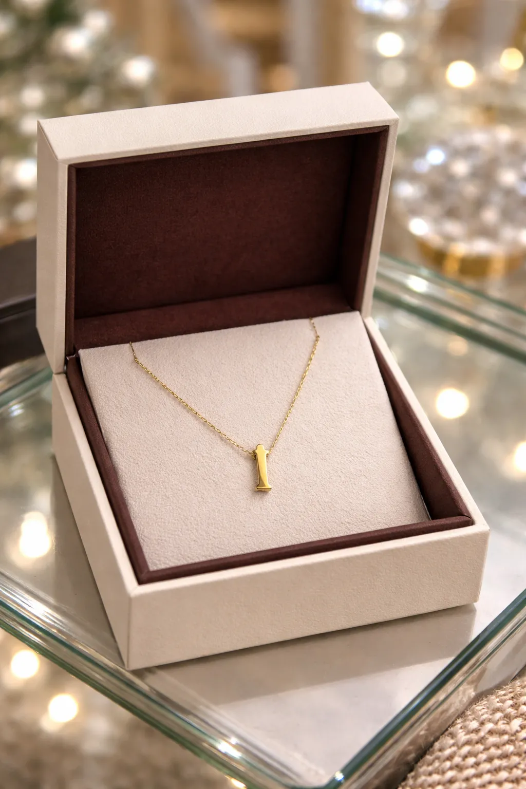 Favori Marka İ Harfi Model Kolye