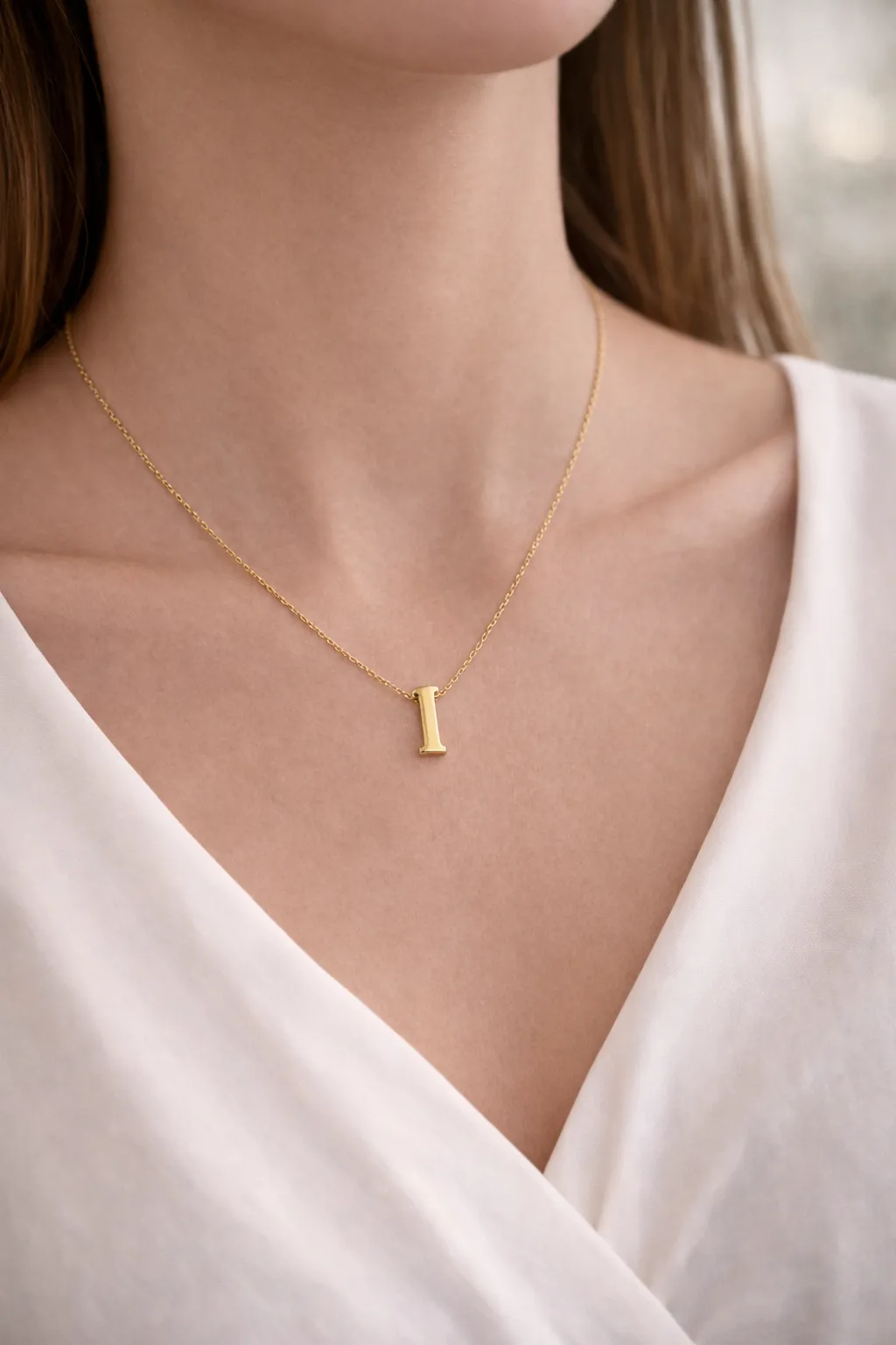 Favori Marka İ Harfi Model Kolye