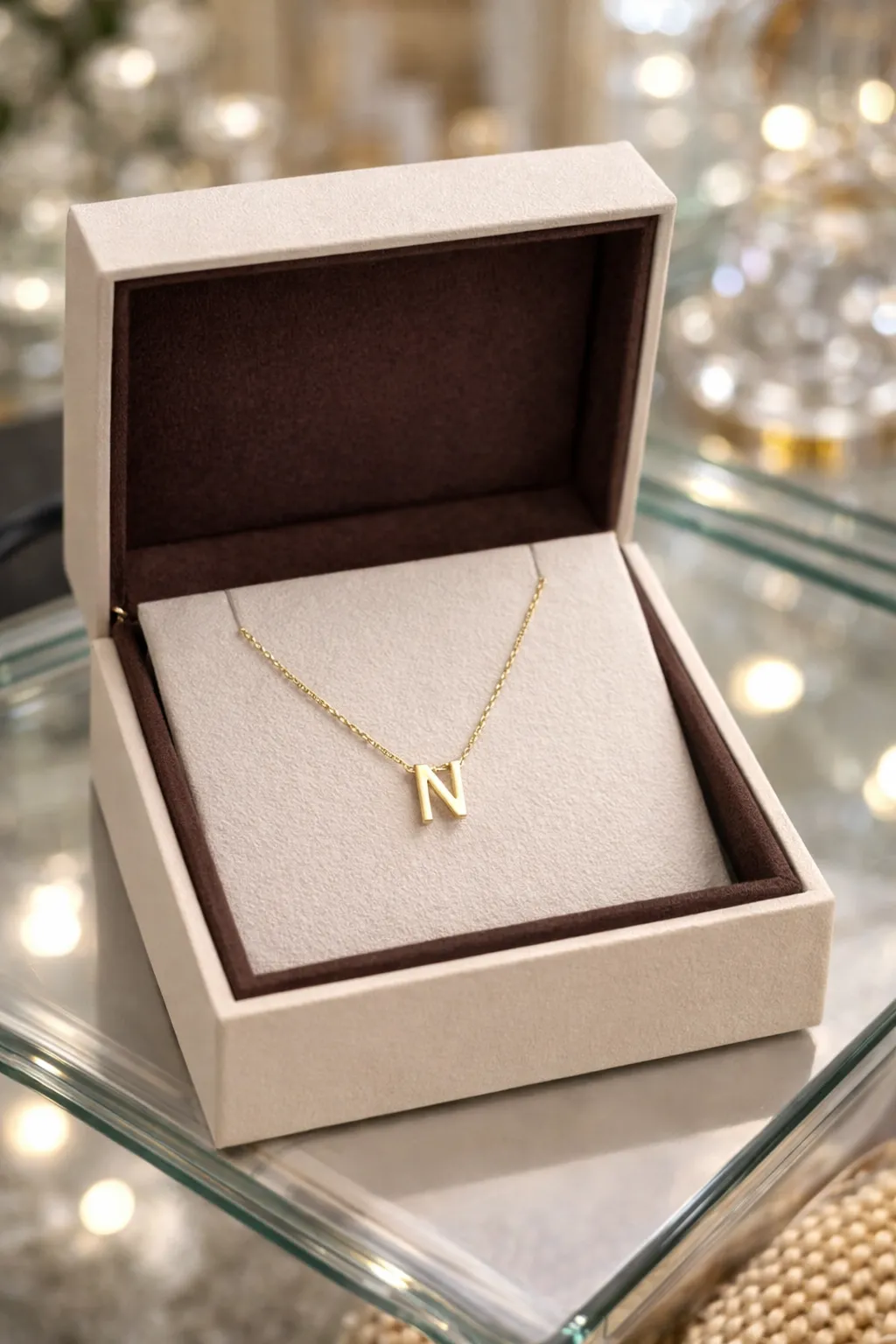 Favori Marka Harf Model Kolye