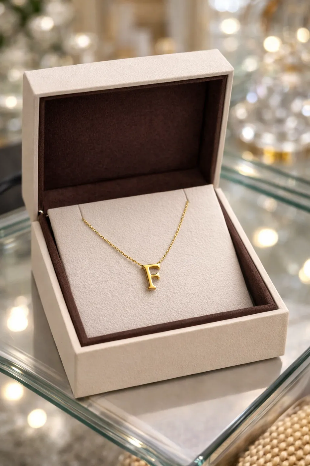 Favori Marka Harf Model Kolye