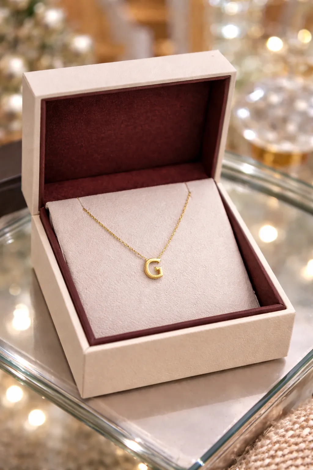 Favori Marka Harf Model Kolye 