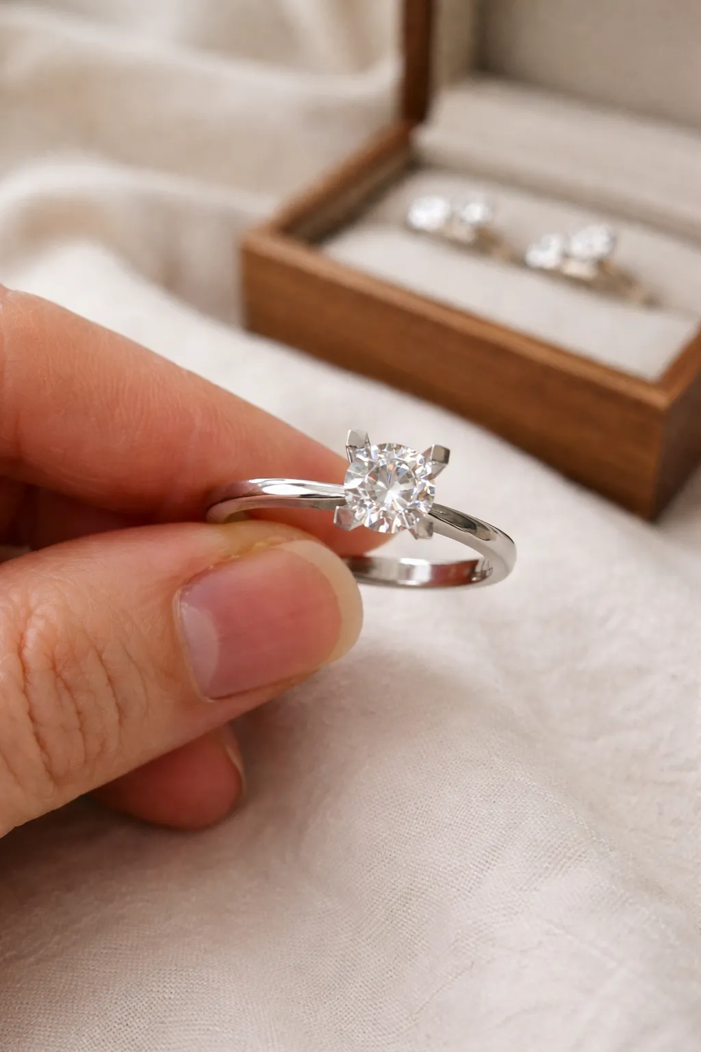 Favori Marka Tek Taş Model Yüzük