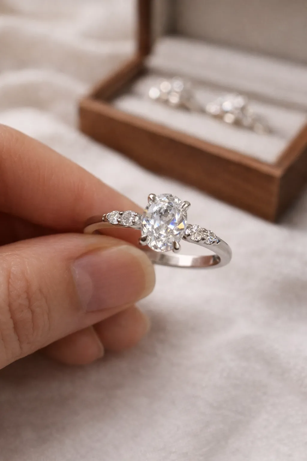 Favori Marka Oval Kesim Yüzük