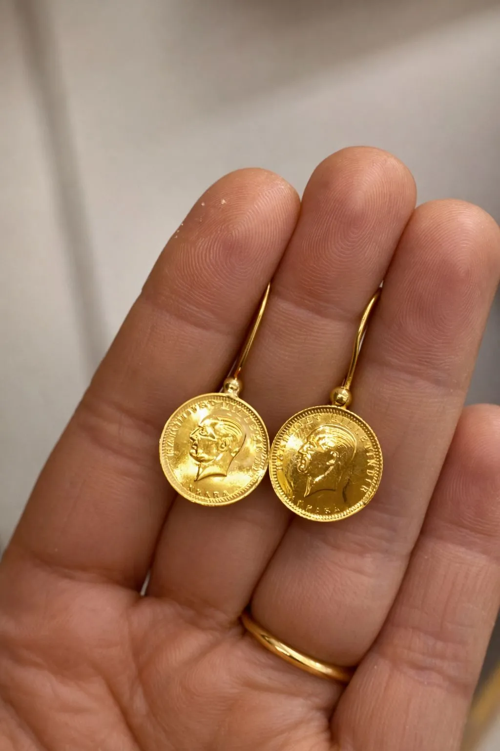 Orjinal Çeyrek Ata Model Küpe