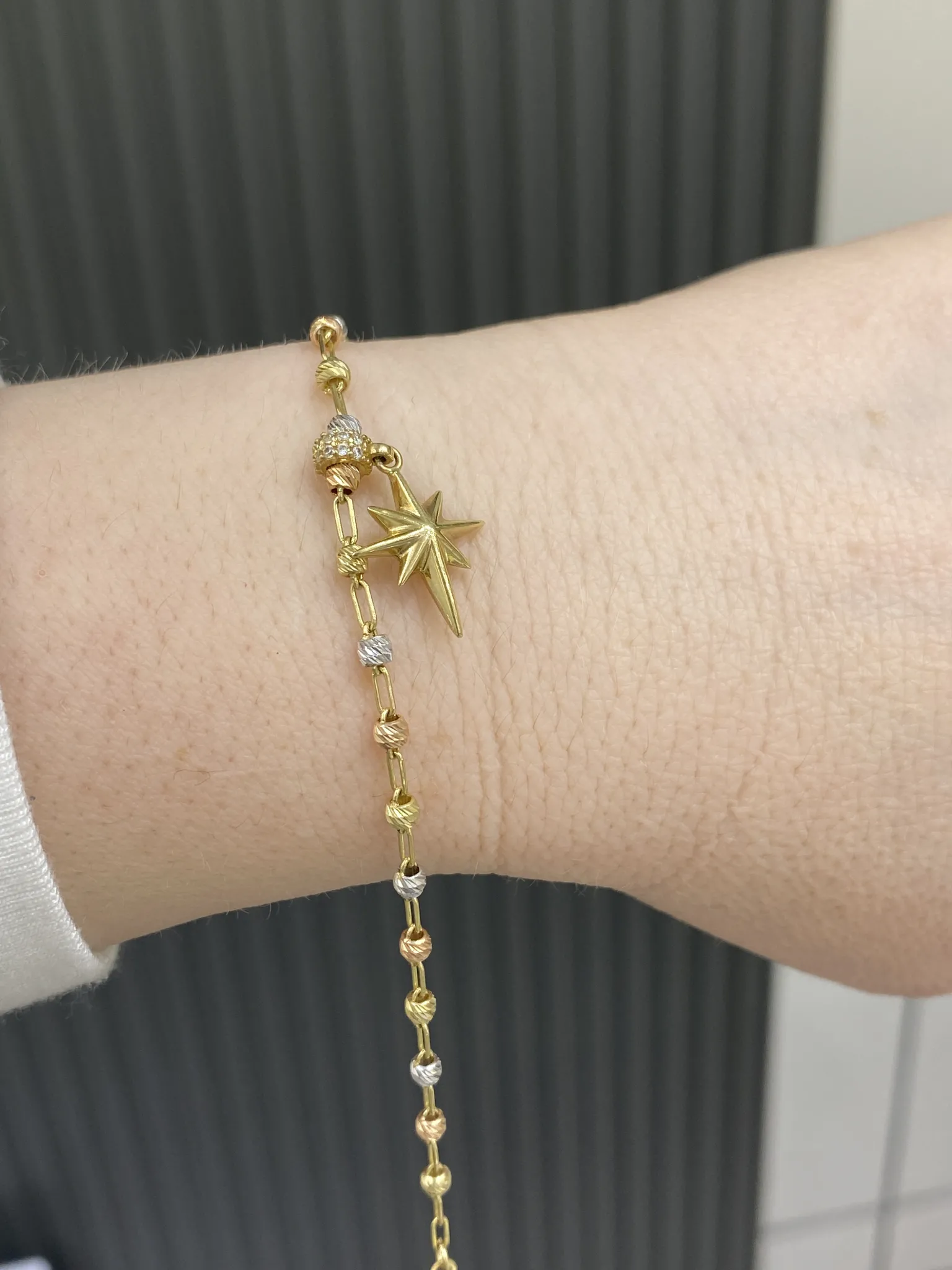 Favori Marka Üç Renkli Dorikalı Bileklik 19 cm