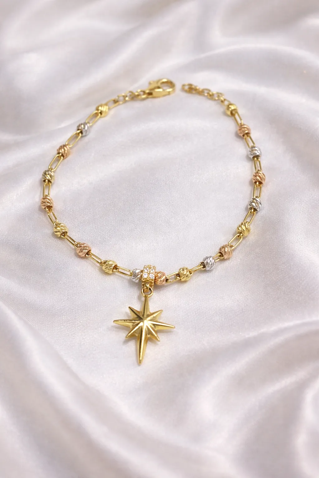 Favori Marka Üç Renkli Dorikalı Bileklik 19 cm