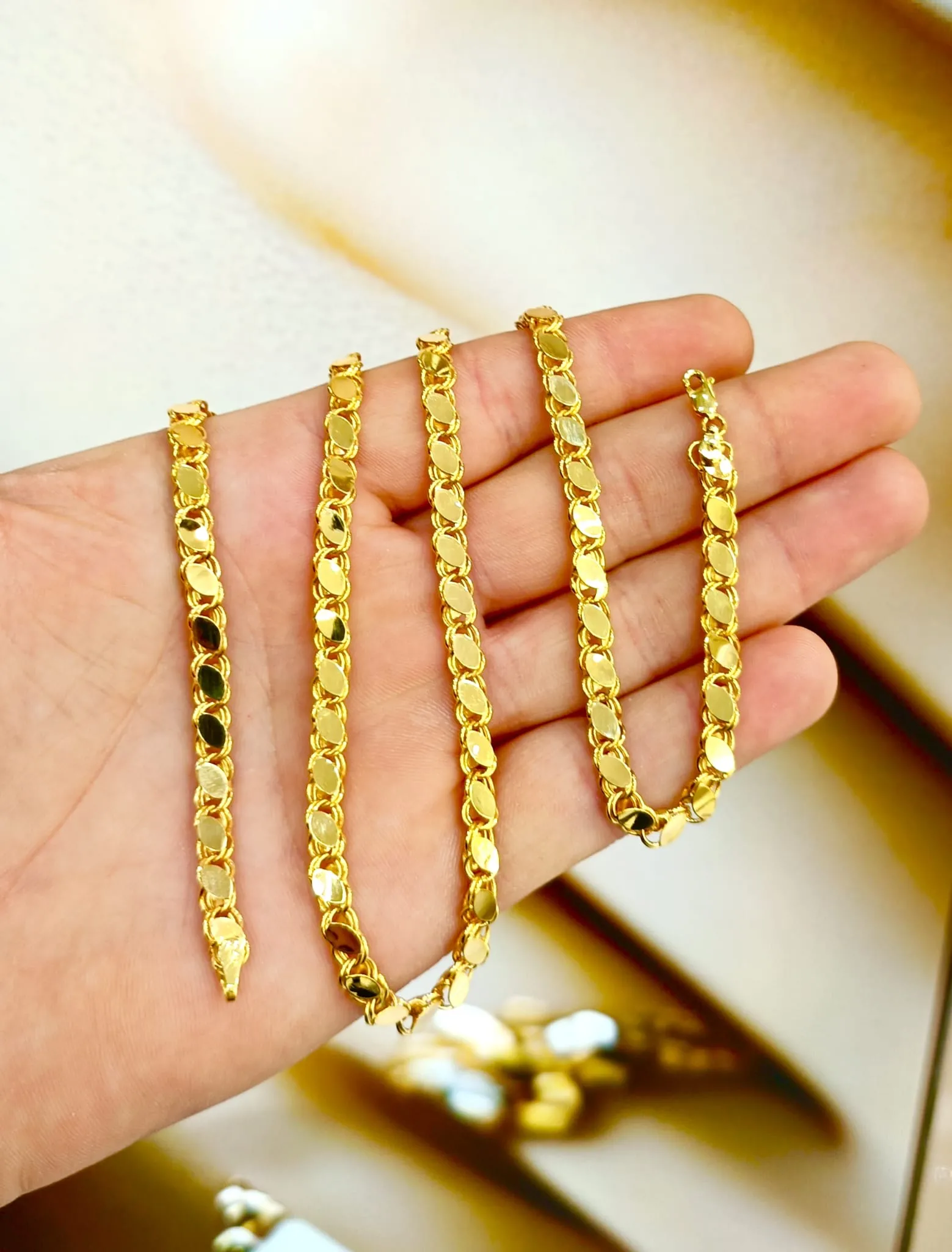 Favori Marka Pullu Model Zincir 60 CM