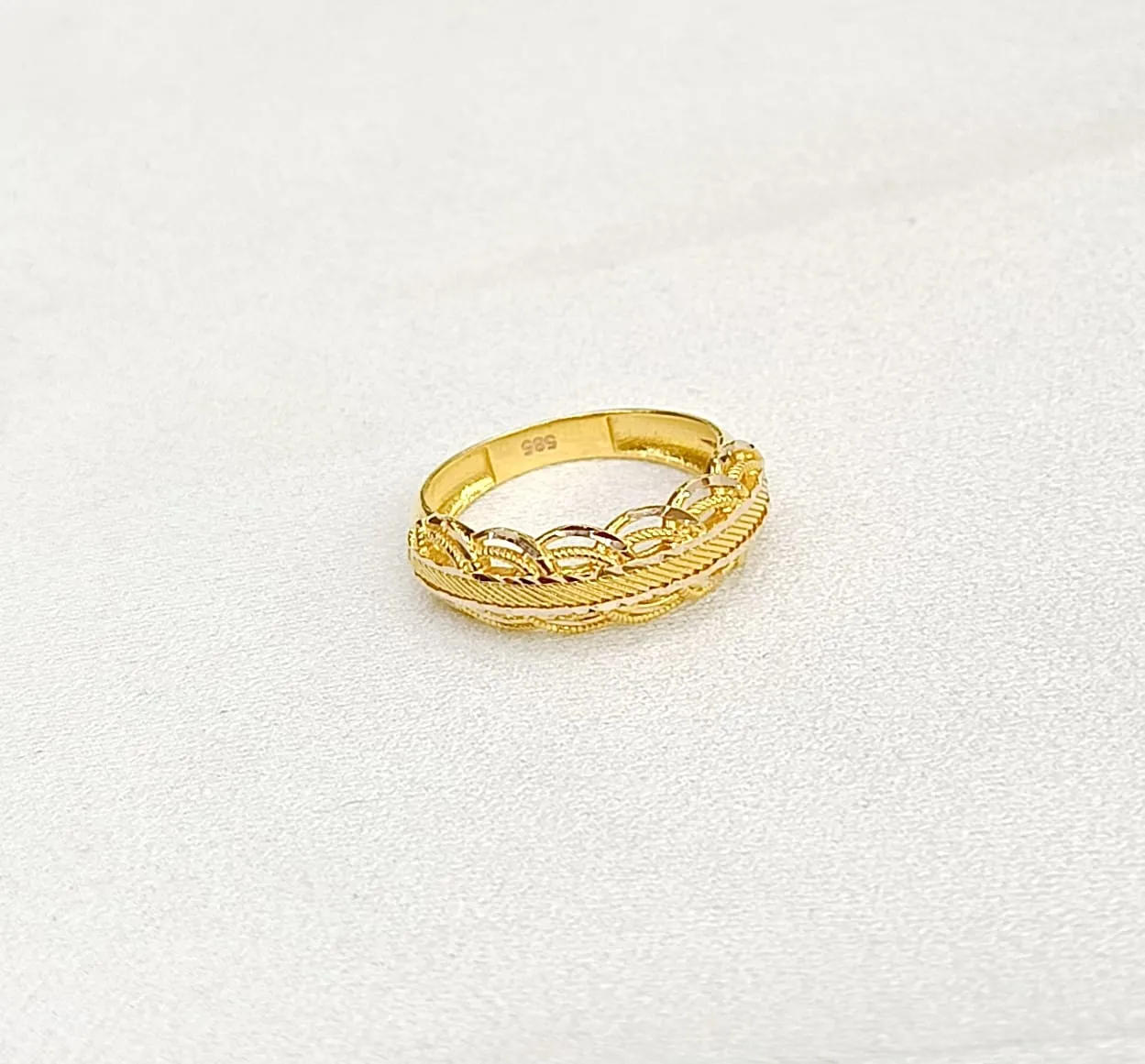 Favori Marka Sarı Renk Tasarım Model Yüzük