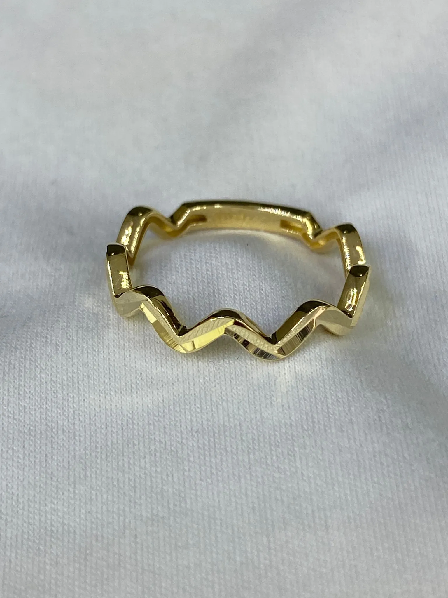 Favori Marka Zig Zag Model Yüzük