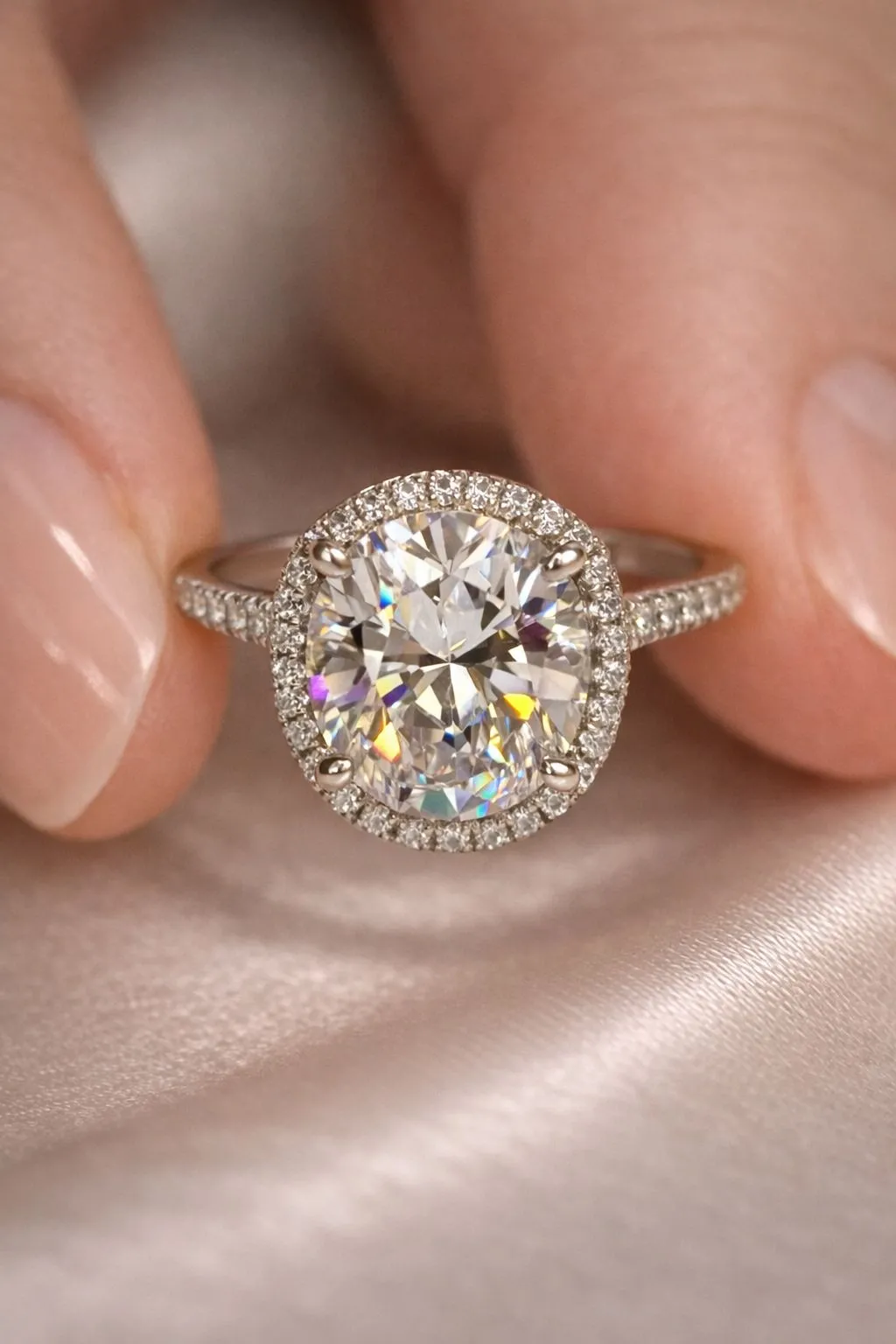 Favori Marka Oval Taşlı Model Yüzük