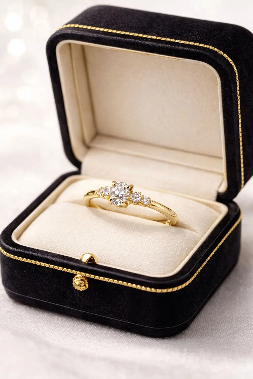 Favori Marka Oval Taşlı Model Yüzük