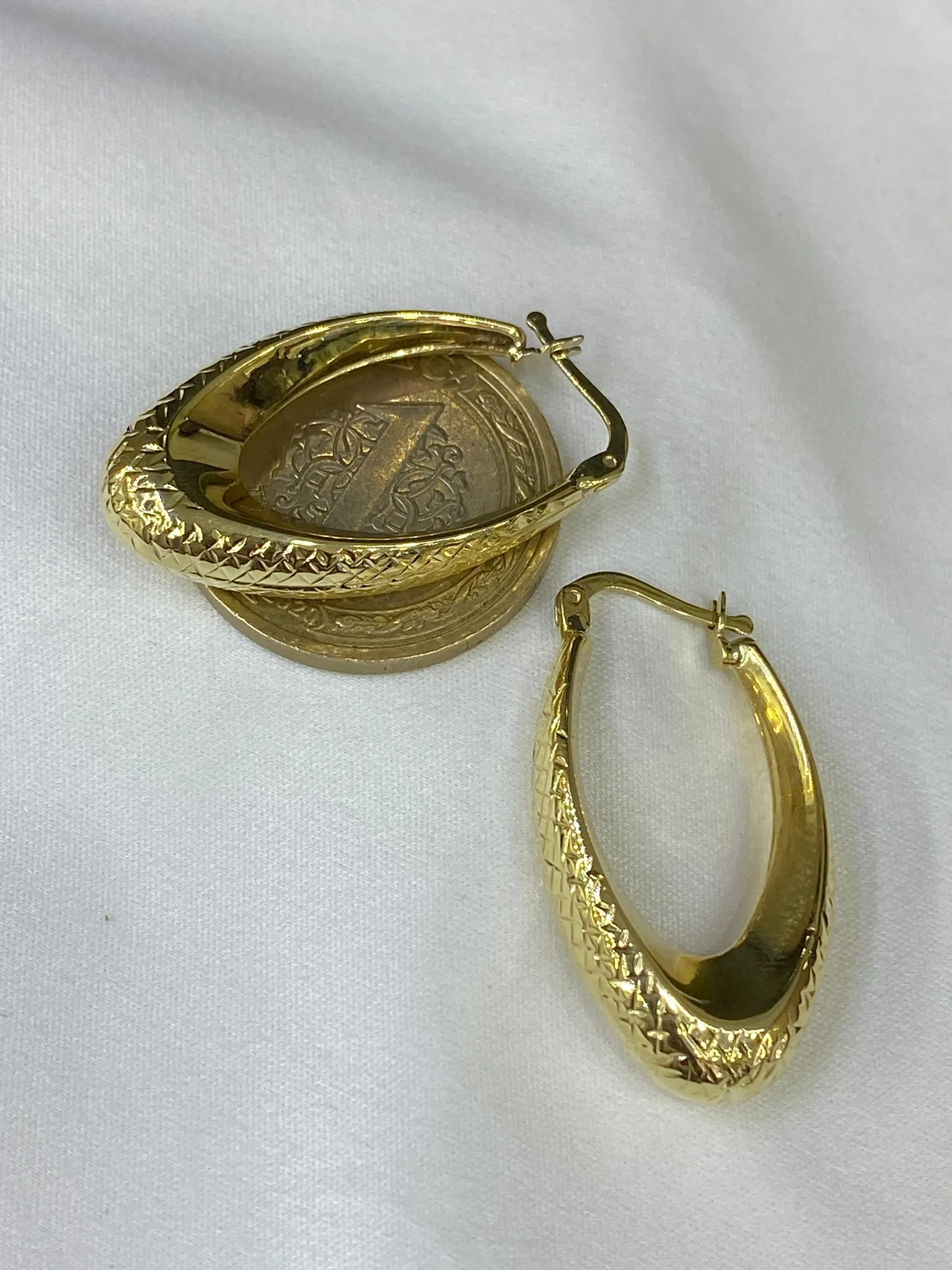 Favori Marka Kalem İşleme Model Küpe