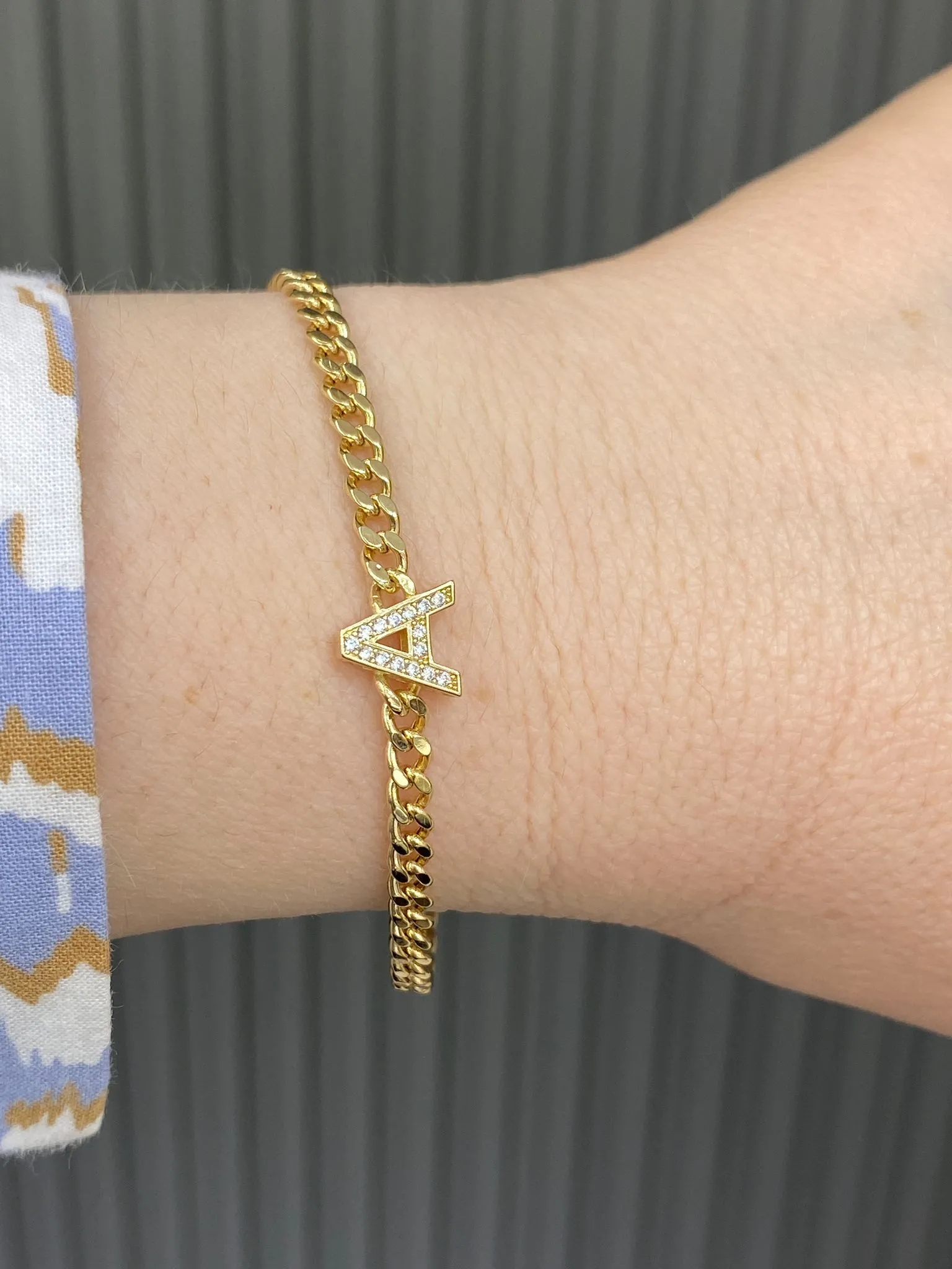 Favori Marka A Harfi Model Bileklik