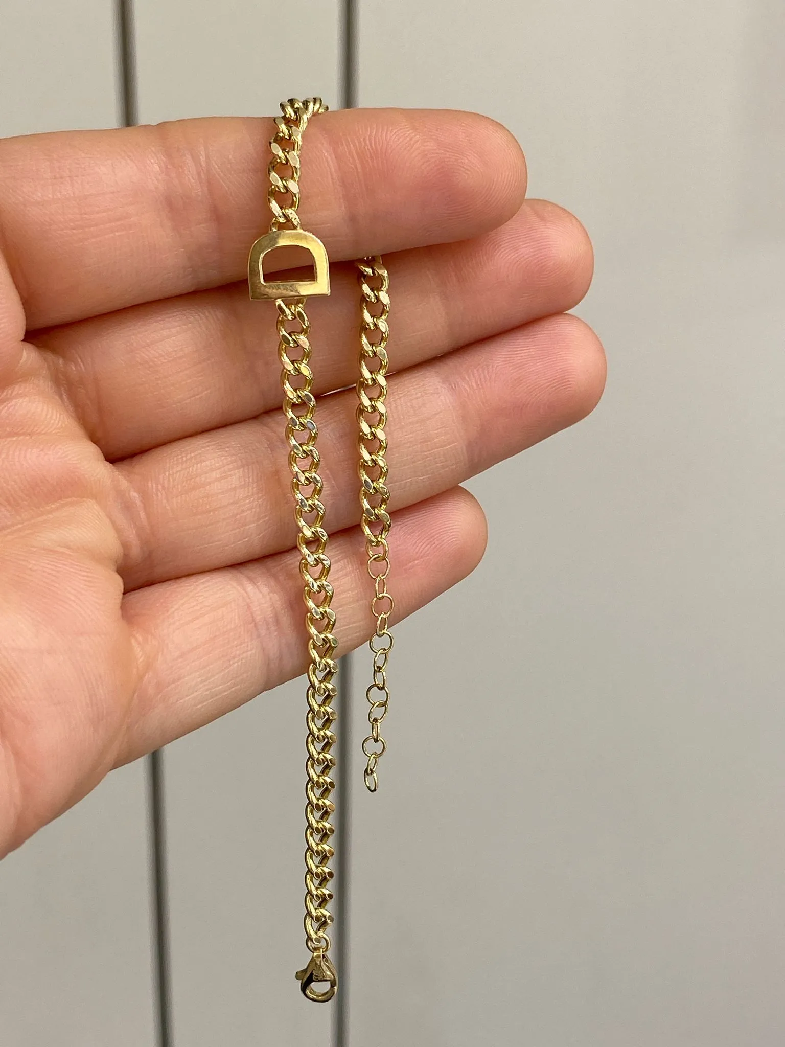 Favori Marka D Harfi Model Bileklik