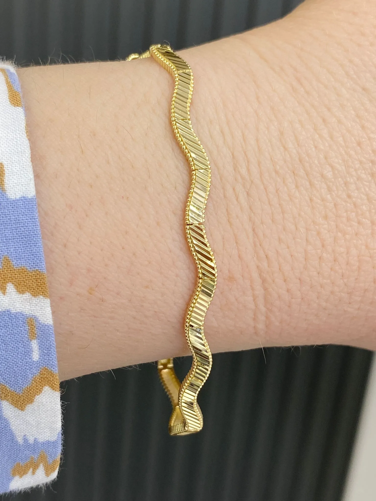 Favori Marka Zig Zag Model Bileklik