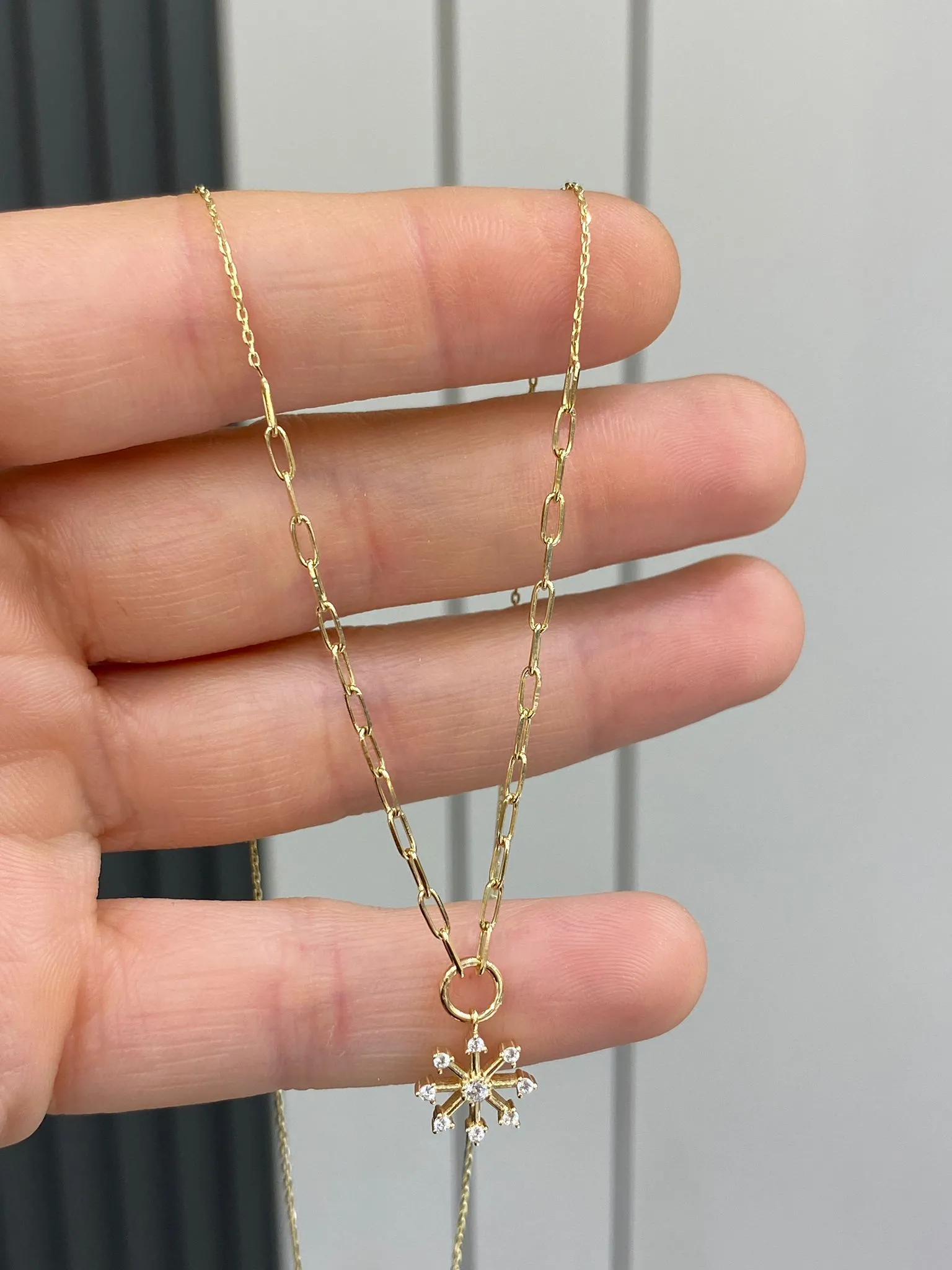 Favori Marka Kar Tanesi Model Kolye