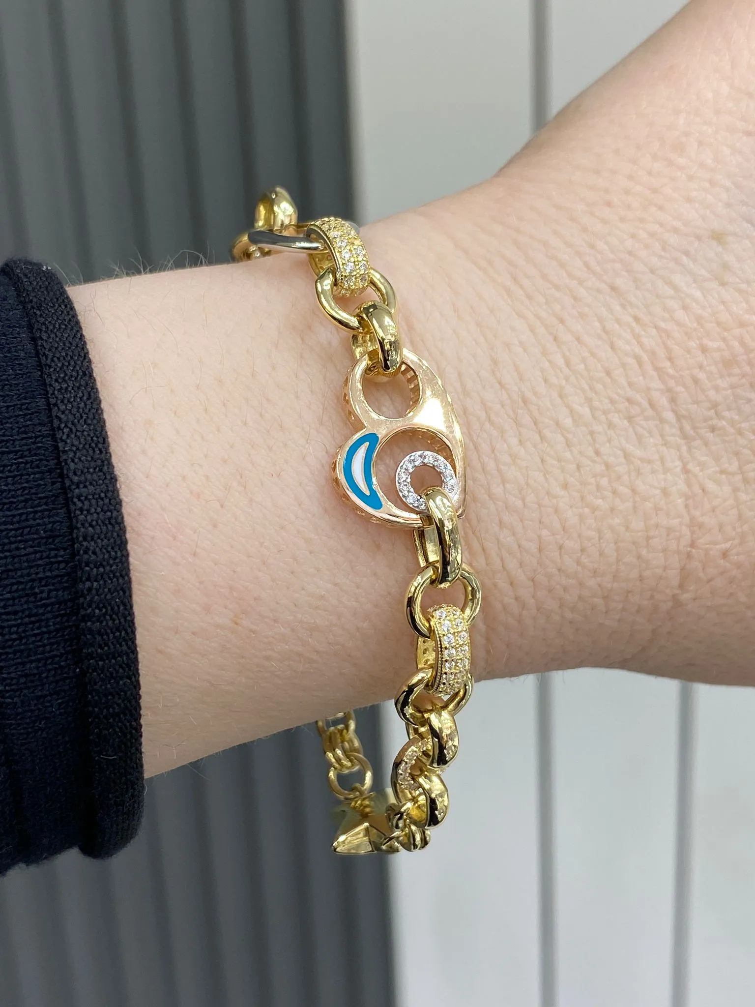 Favori Marka Mineli İtalyan Model Bileklik