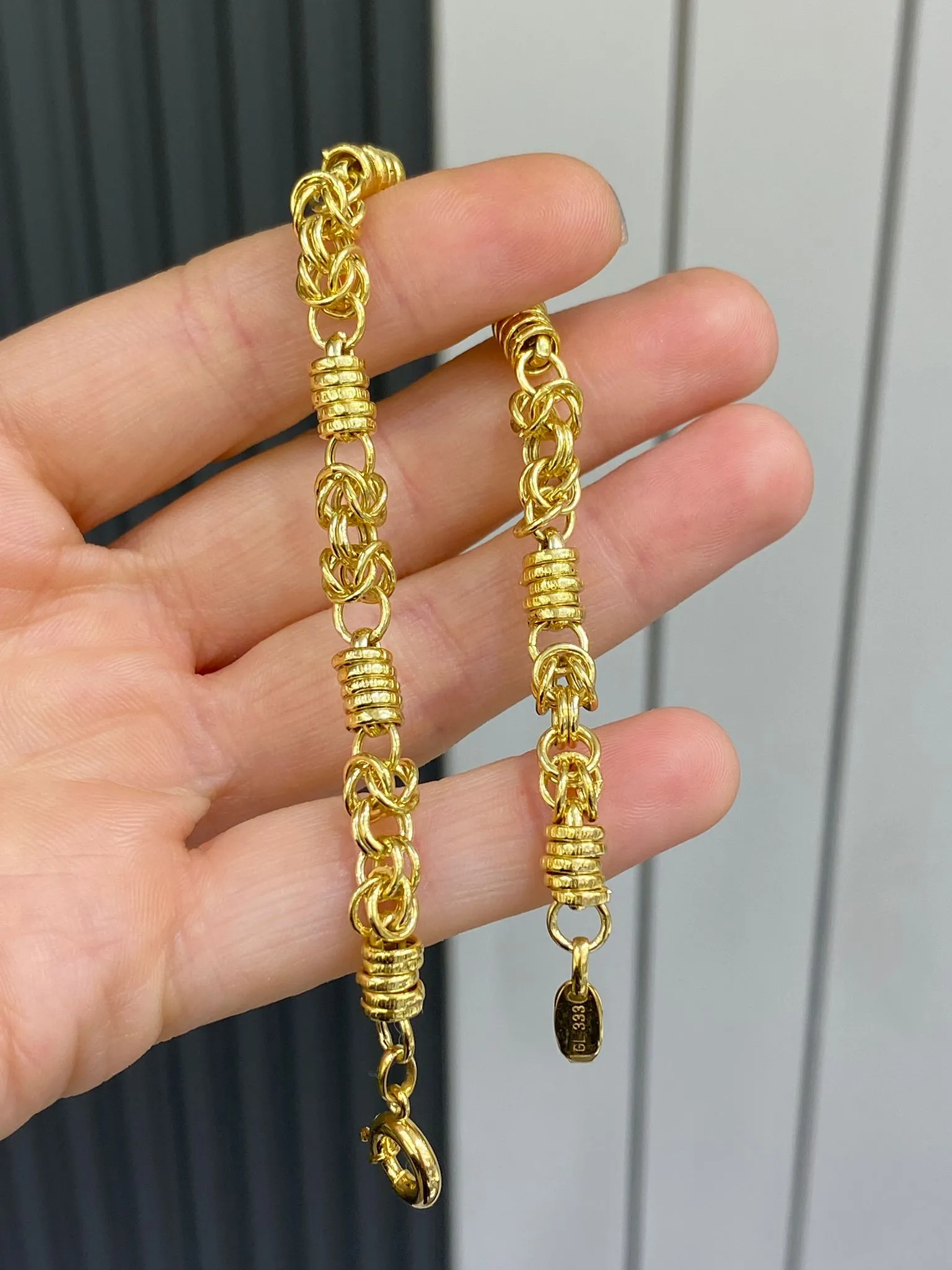 8 Ayar İtlayan Model Bileklik