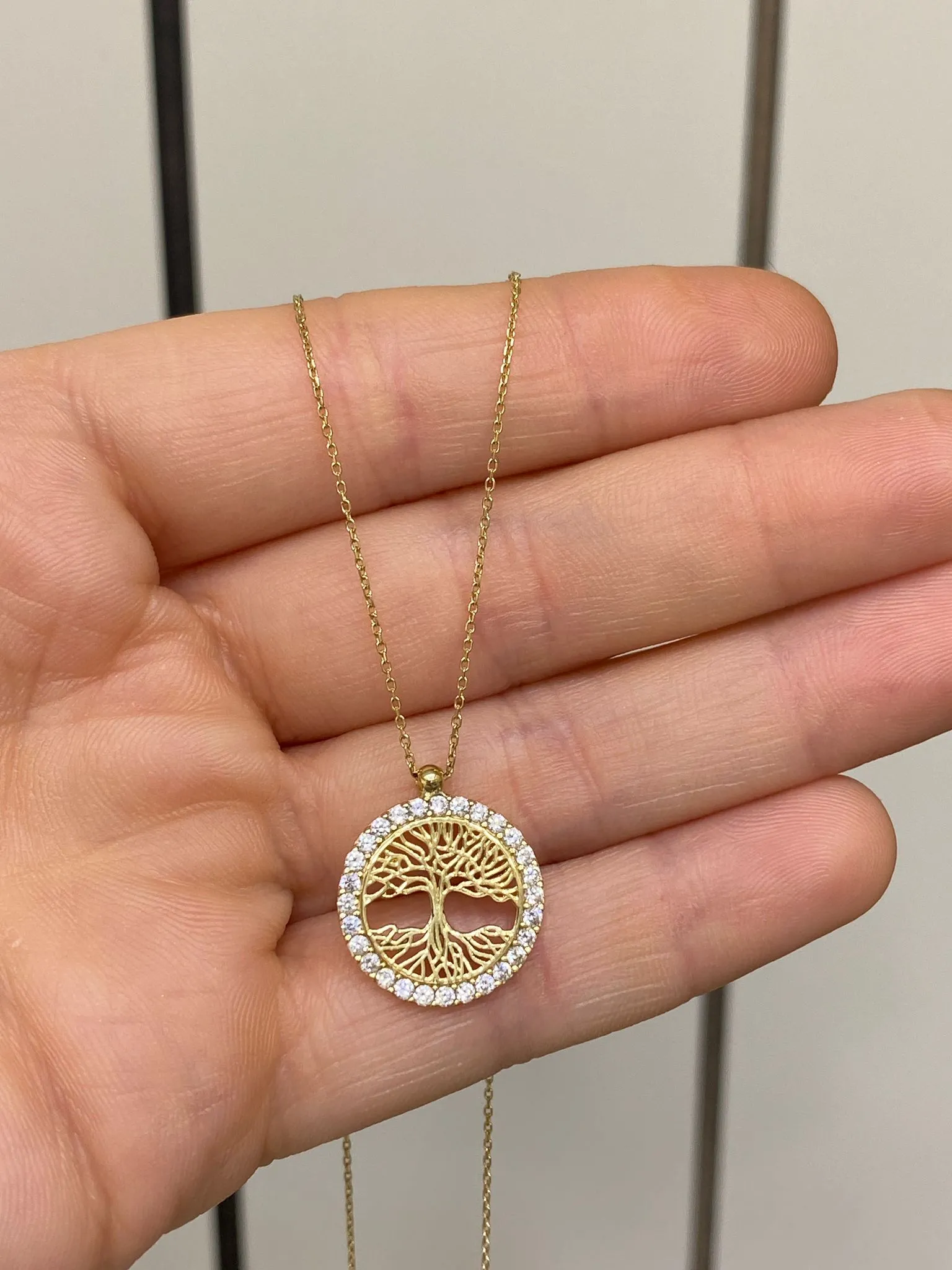 Favori Marka Yaşam Ağacı Model Kolye