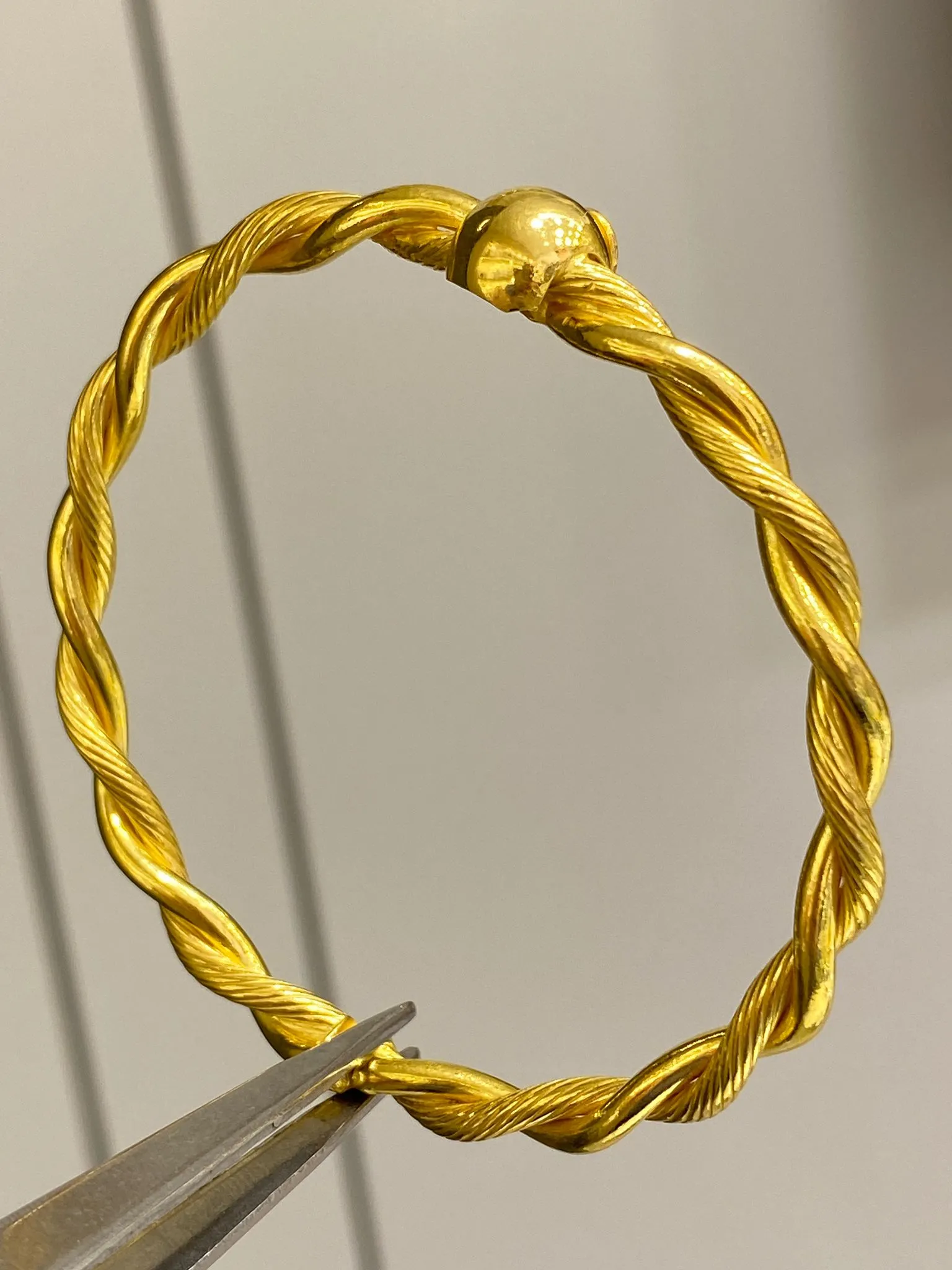 22 Ayar İkili Burma Model Kelepçe