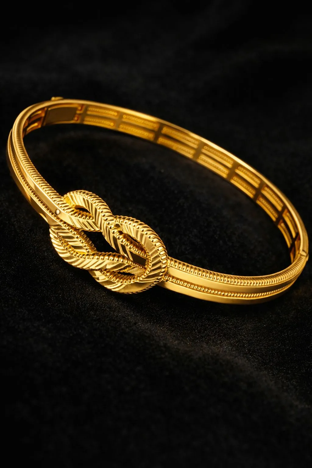 22 Ayar Aşk Düğümü Model Kelepçe