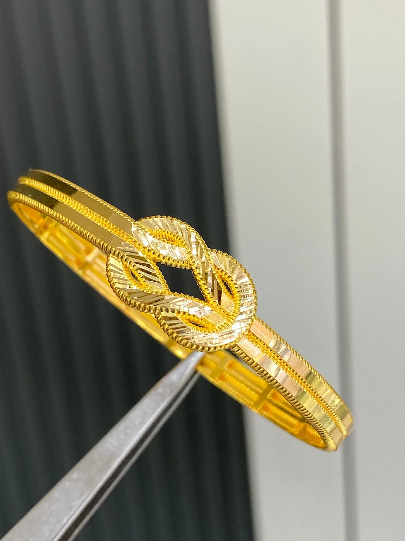 22 Ayar Aşk Düğümü Model Kelepçe