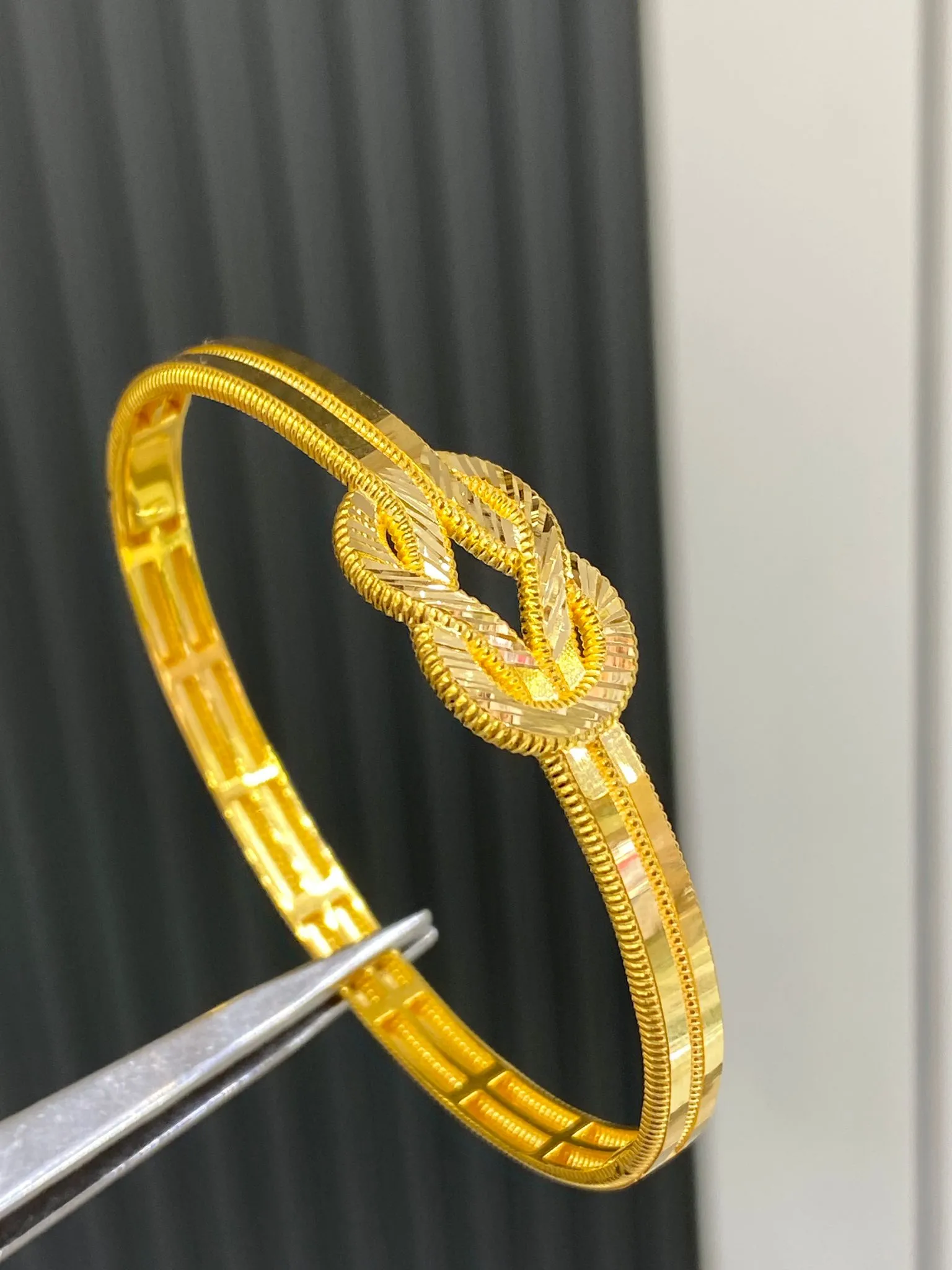 22 Ayar Aşk Düğümü Model Kelepçe