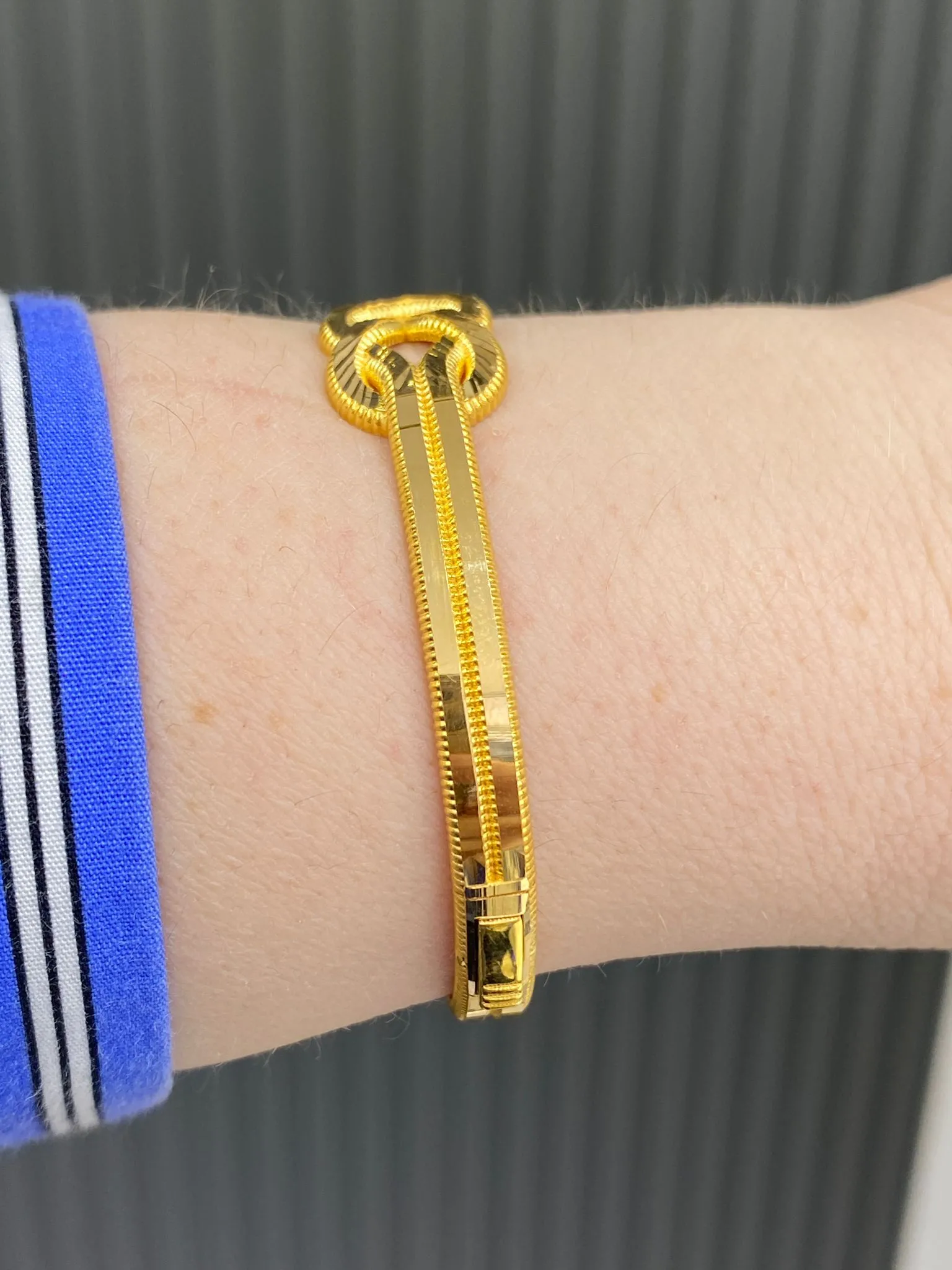 22 Ayar Aşk Düğümü Model Kelepçe